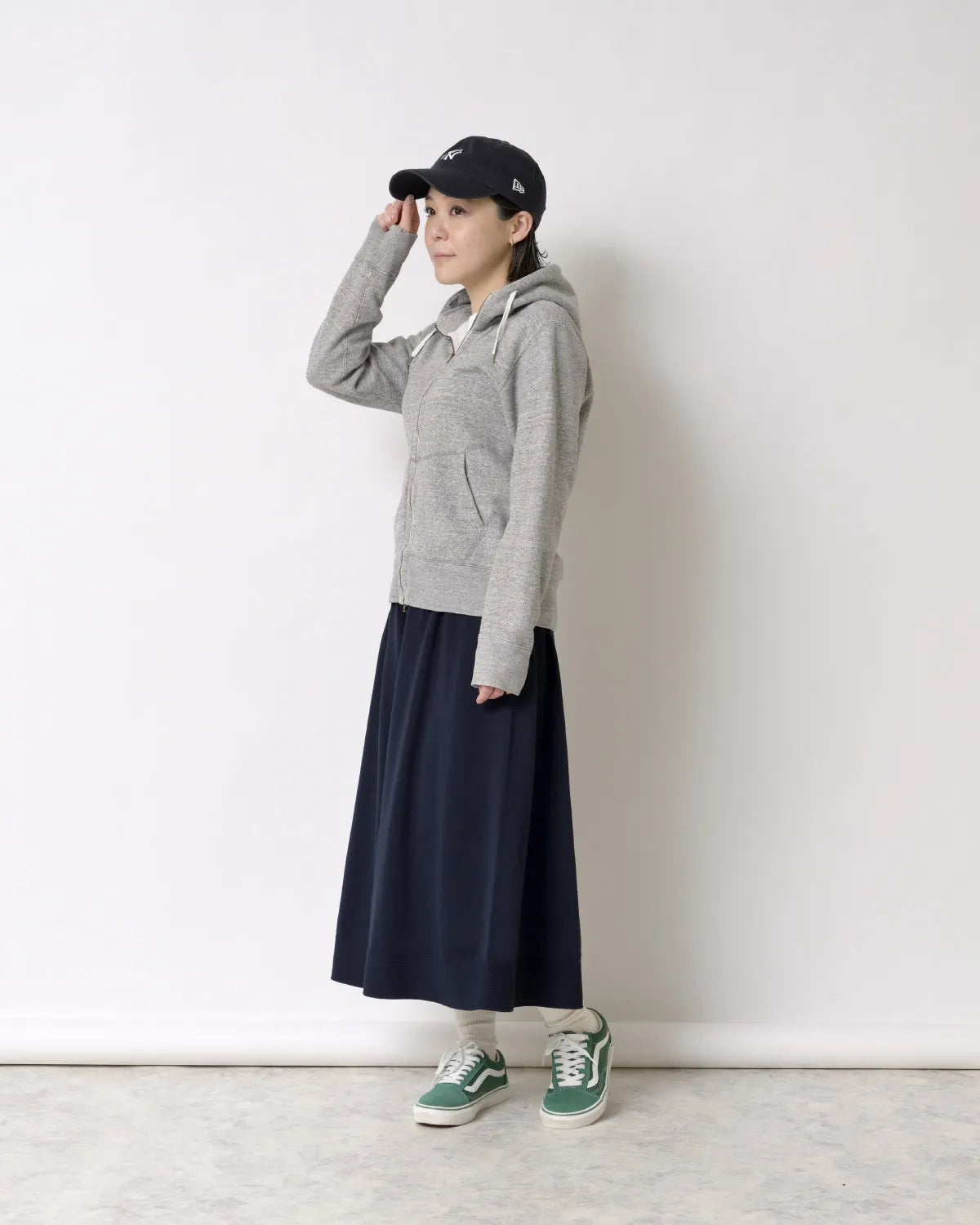 モデル身長:155cm#カラー_01 ダークネイビー
