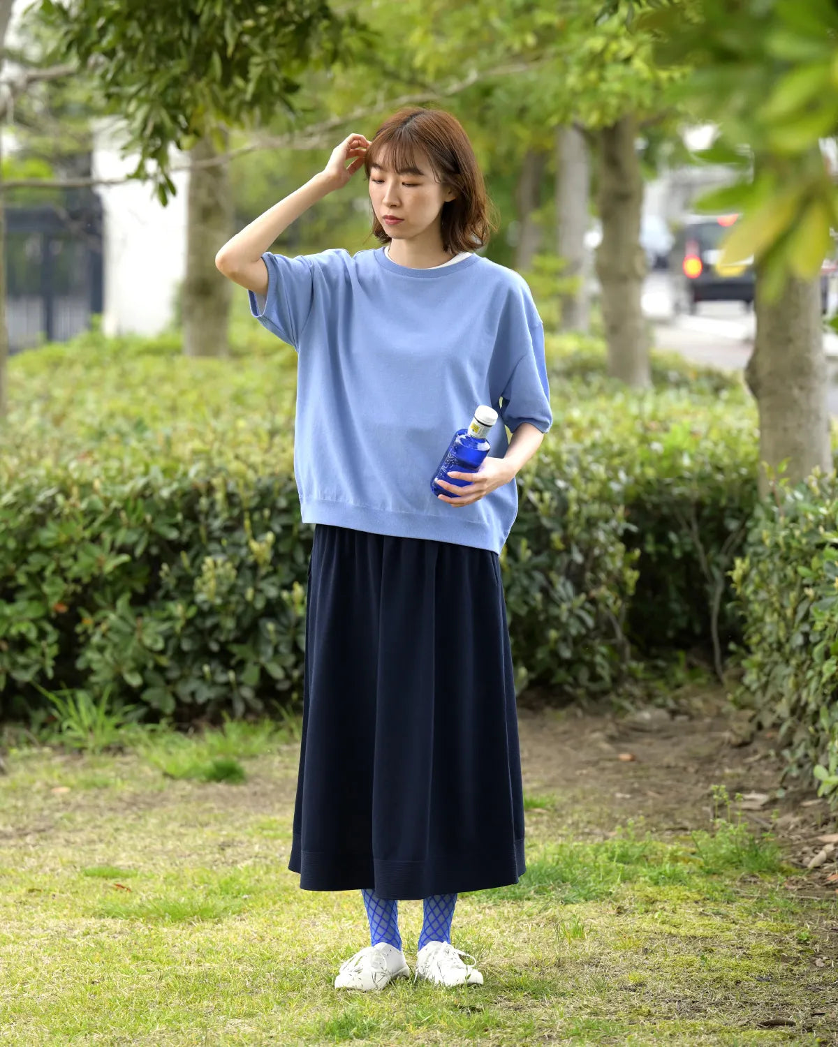 モデル身長:165cm#カラー_01 ダークネイビー