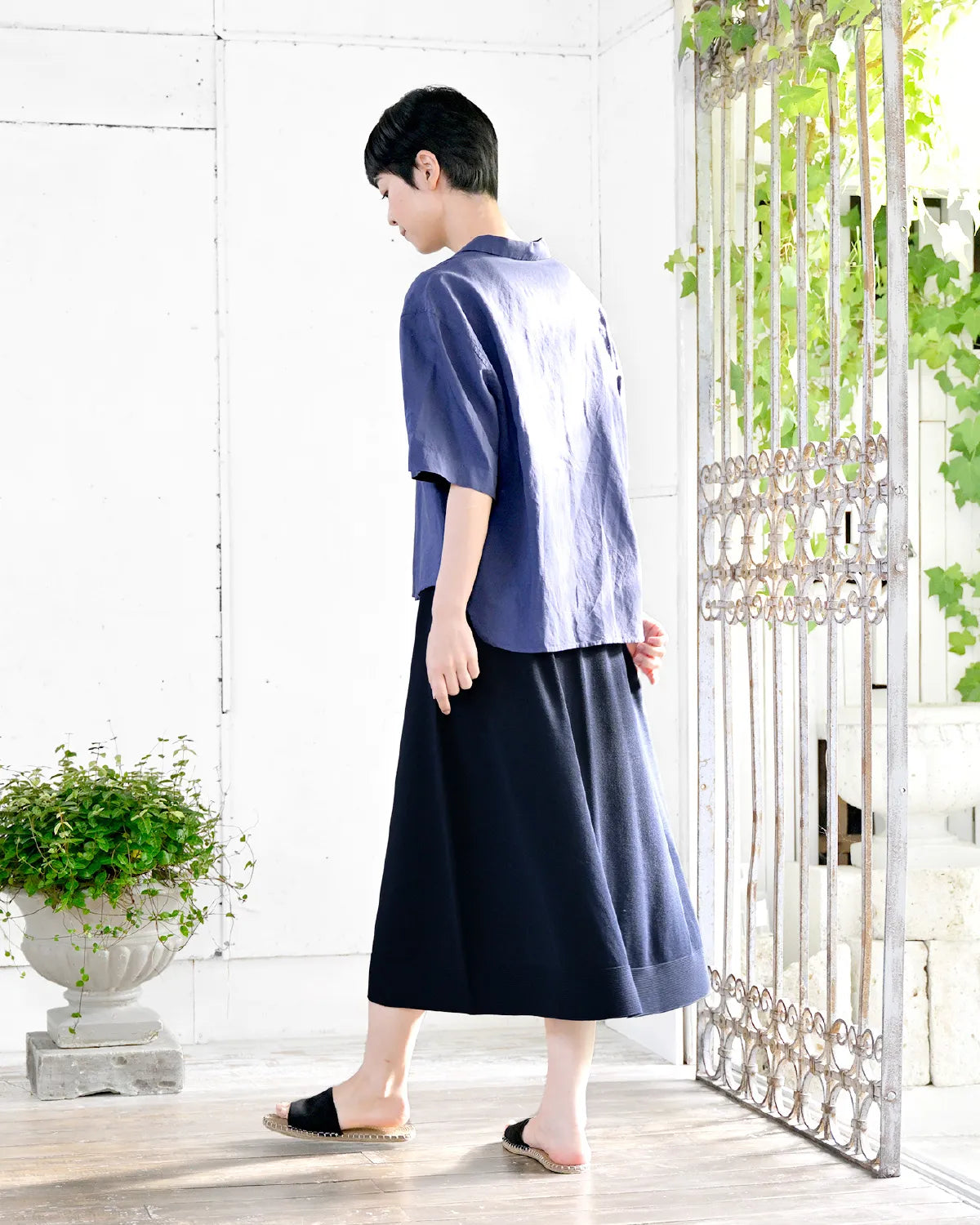 モデル身長:169cm#カラー_01 ダークネイビー