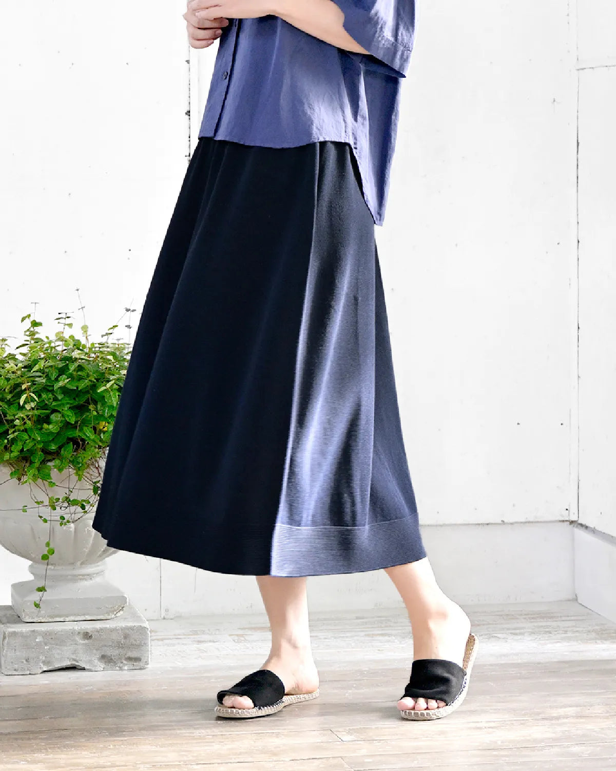 モデル身長:169cm#カラー_01 ダークネイビー