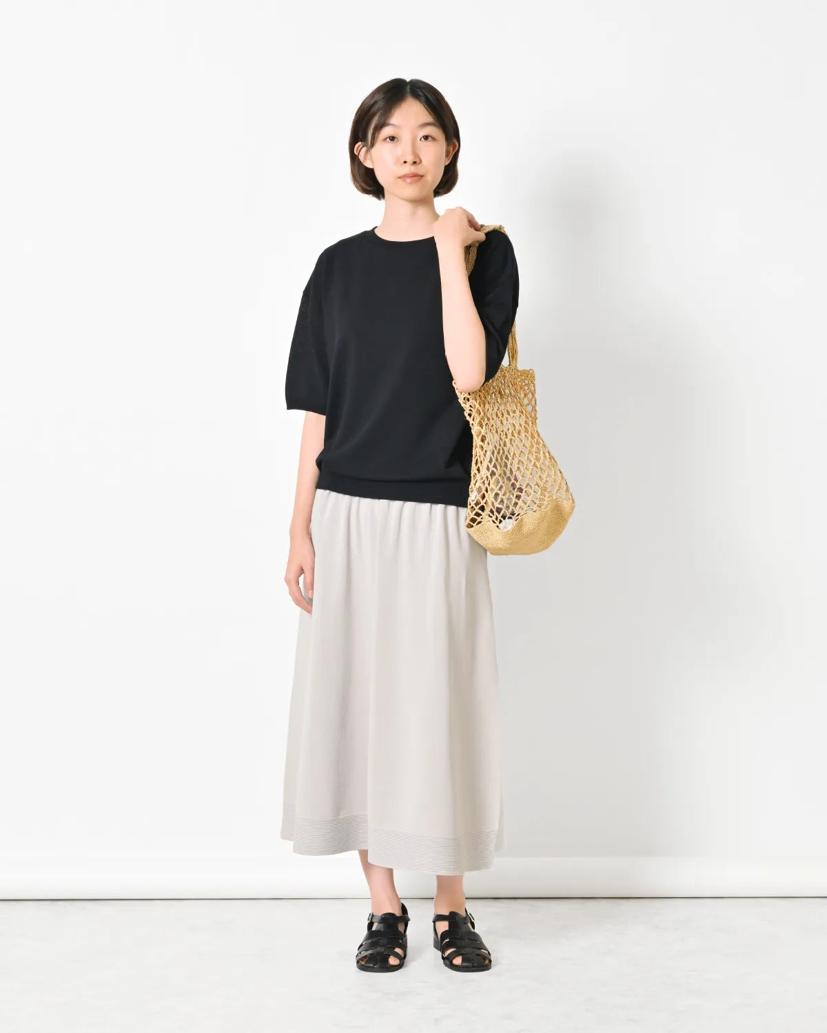 モデル身長:165cm#カラー_50 アイスベージュ