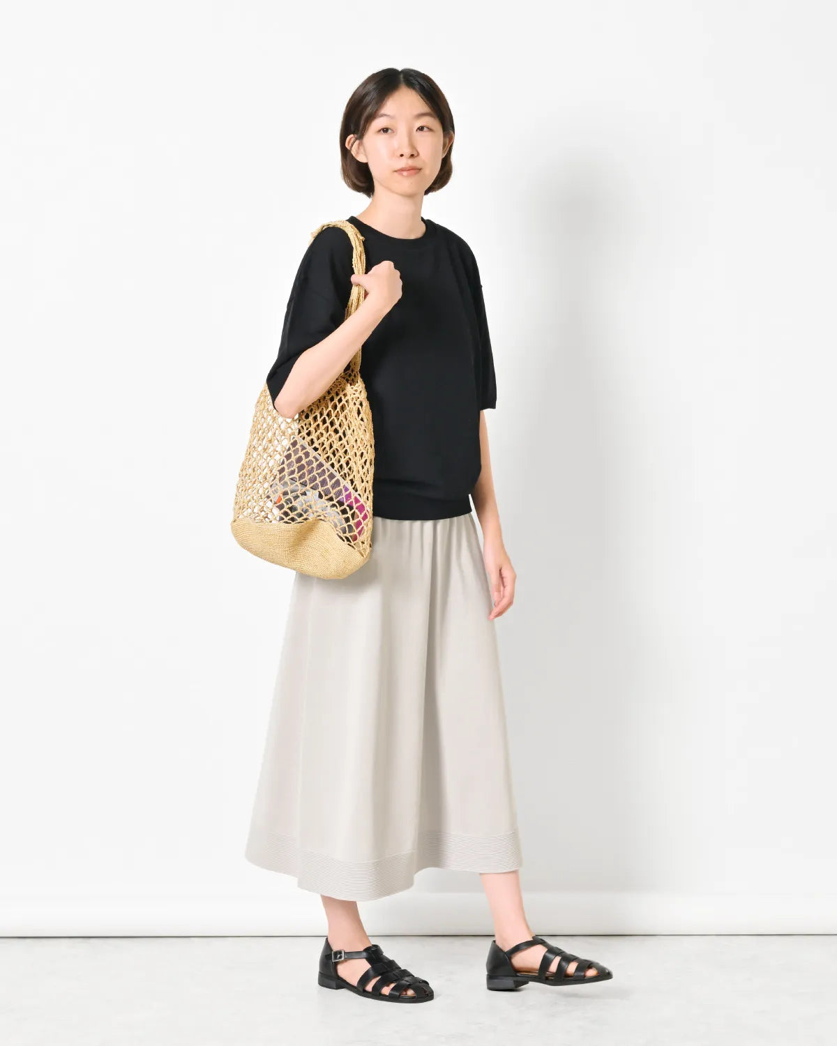 モデル身長:165cm#カラー_50 アイスベージュ