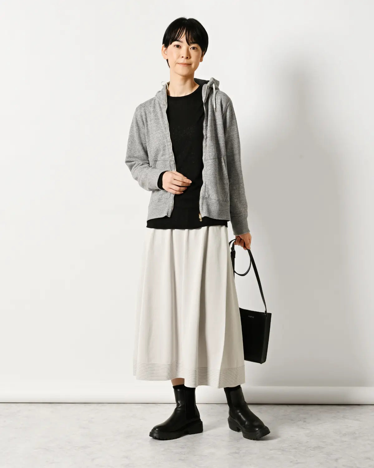 モデル身長:169cm#カラー_50 アイスベージュ