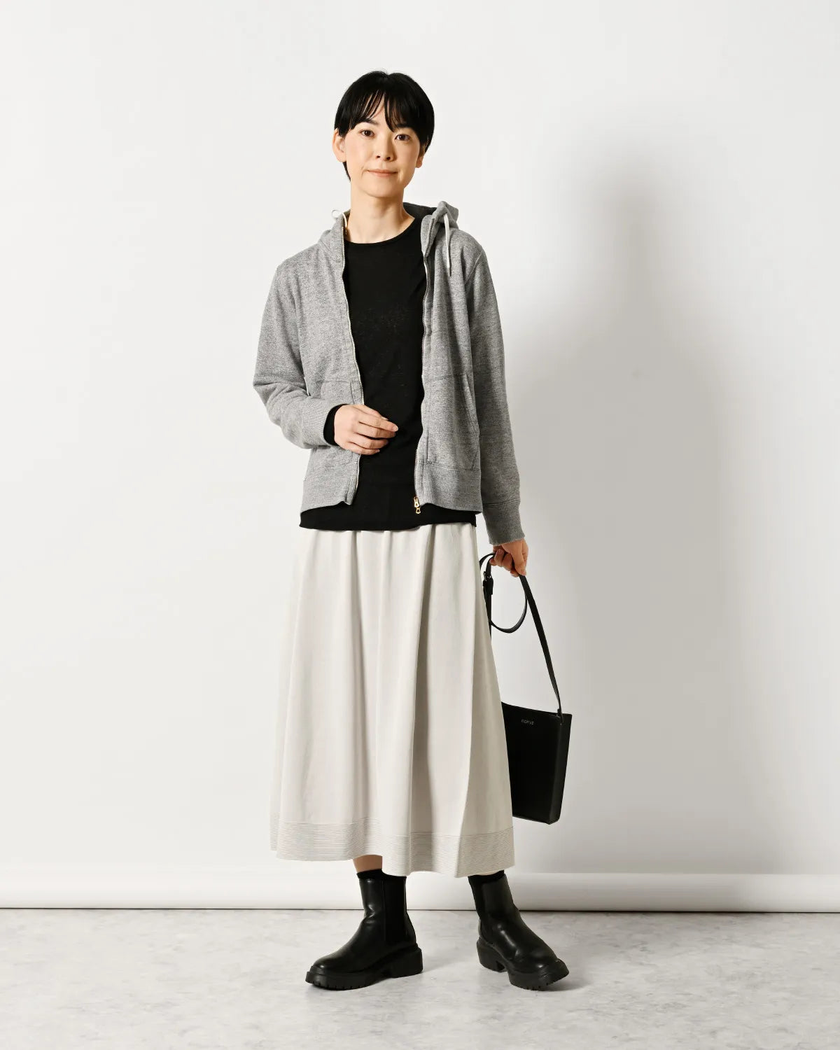モデル身長:169cm#カラー_50 アイスベージュ