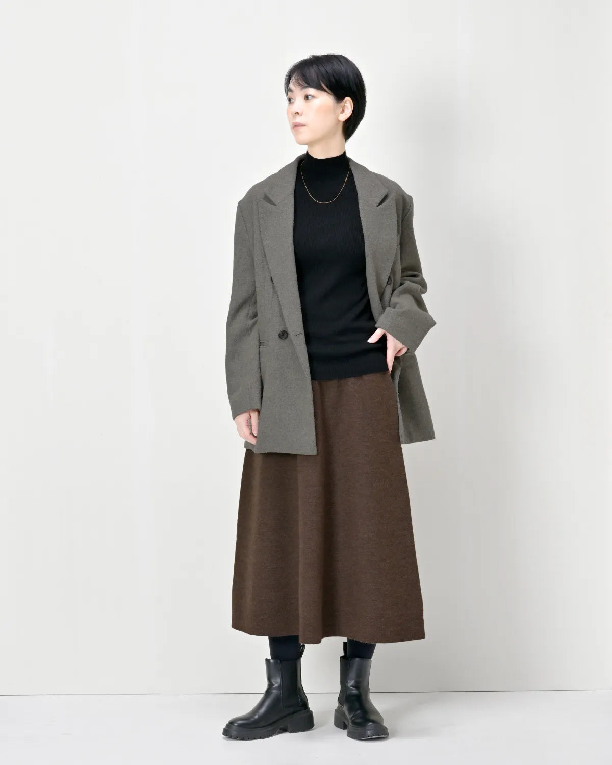 モデル身長:169cm#カラー_01 ブロンズ