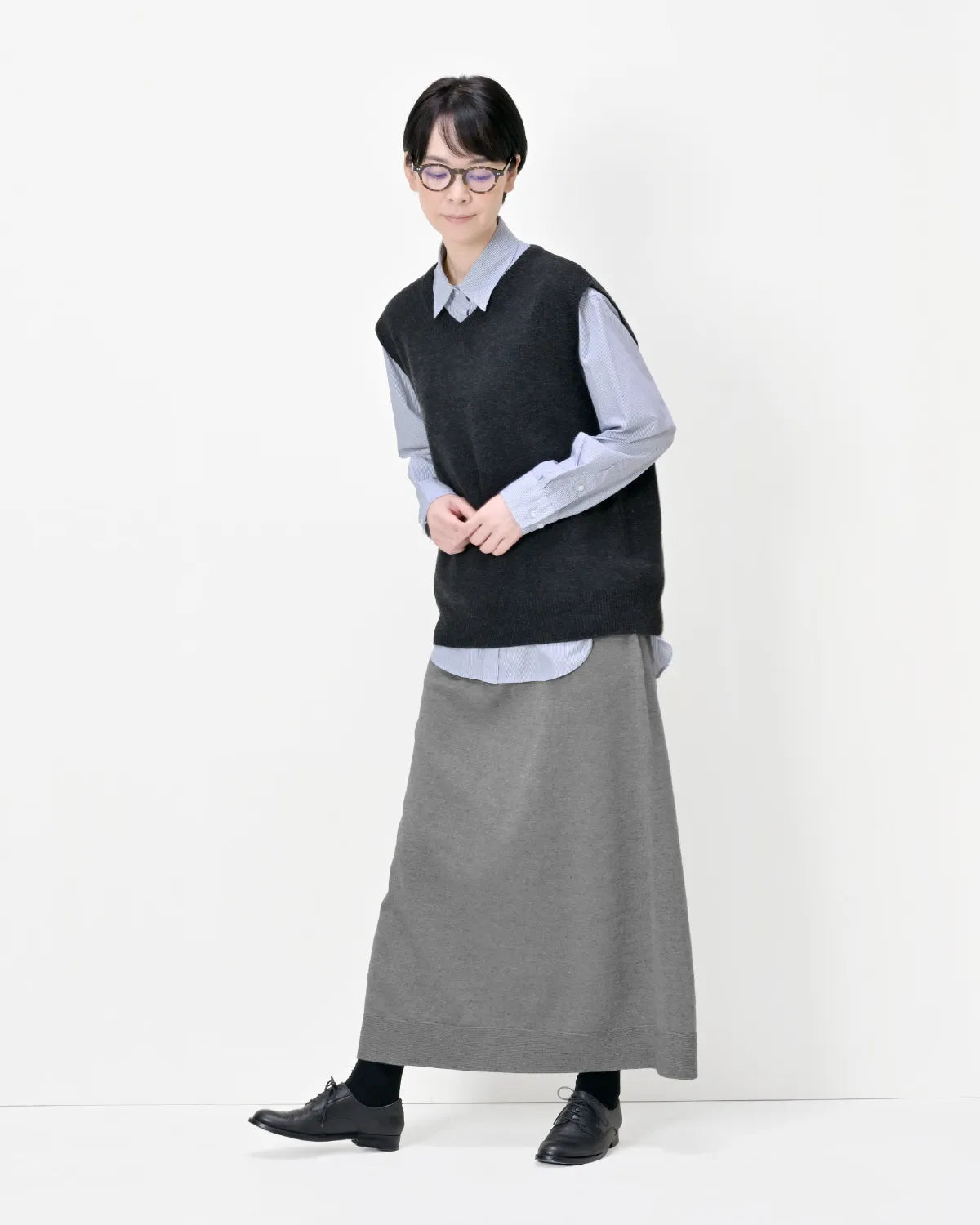 モデル身長:169cm#カラー_01 グレー