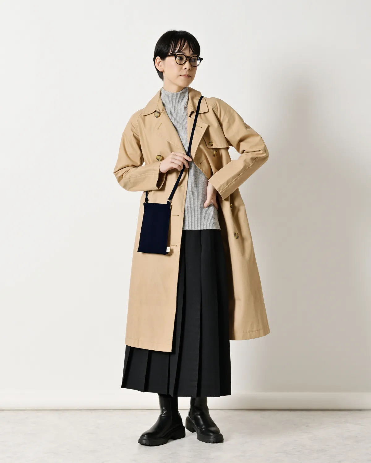 モデル身長:169cm#カラー_02 ダークネイビー