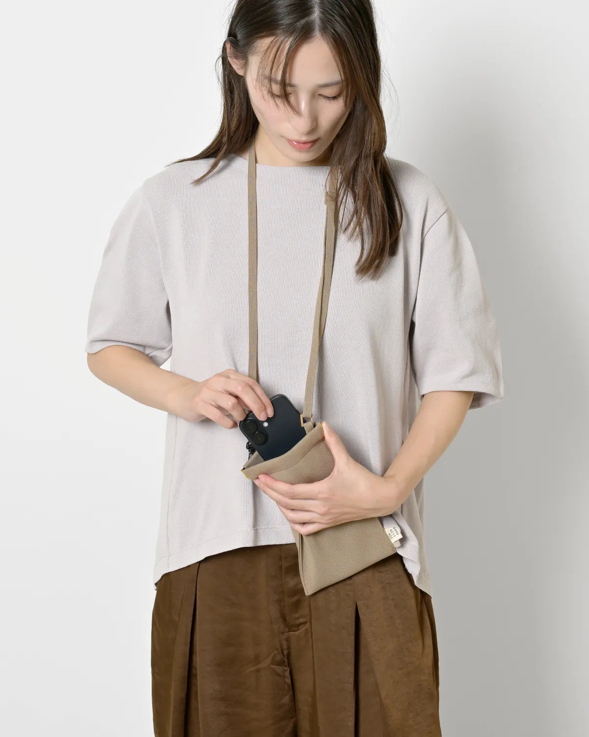 モデル身長:163cm#カラー_01 グレージュ