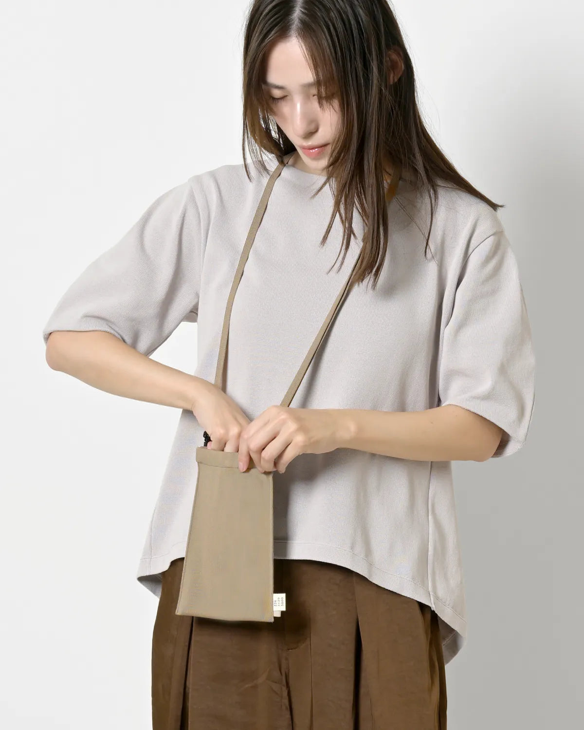 モデル身長:163cm#カラー_01 グレージュ