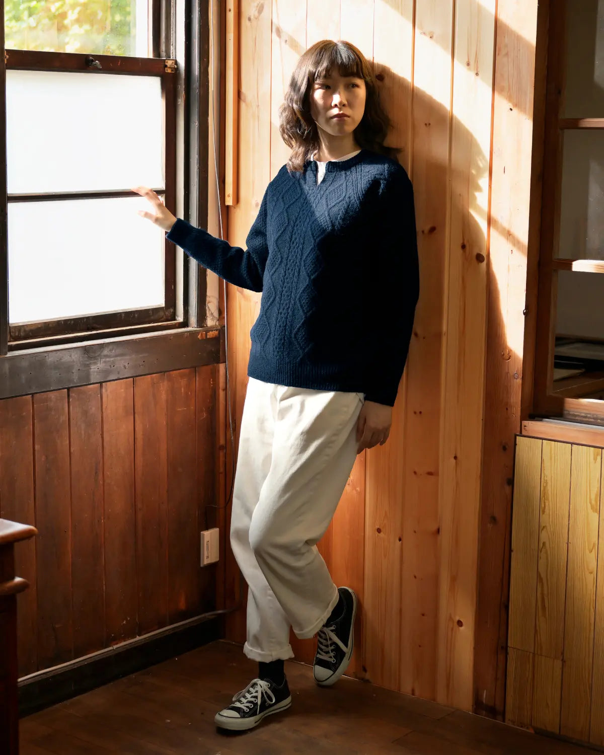 モデル身長：165cm#カラー_22 ダークネイビー