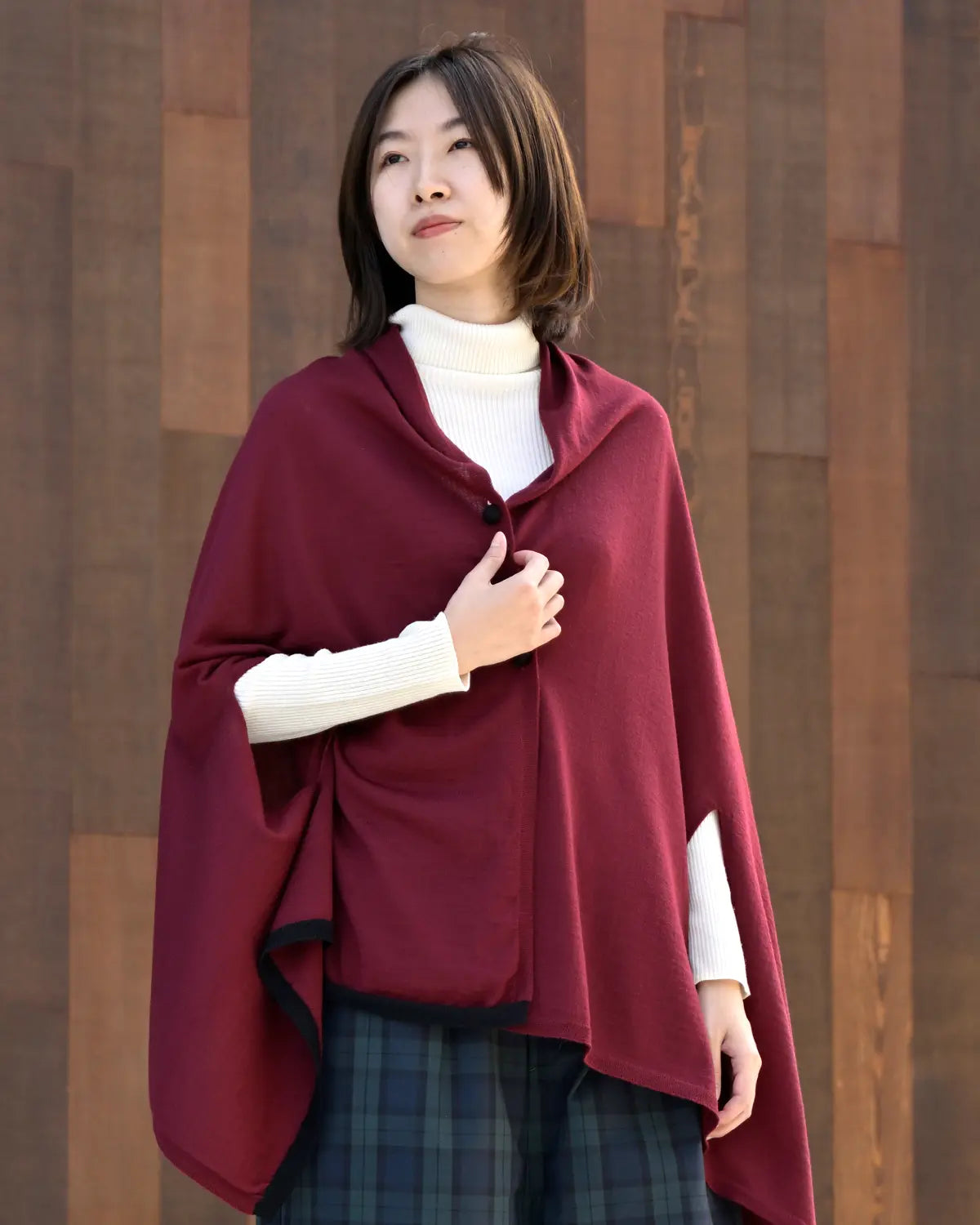 モデル身長：165cm#カラー_06 ボルドー