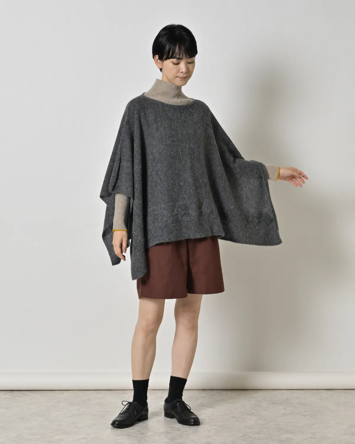 モデル身長：169cm#カラー_05 チャコール