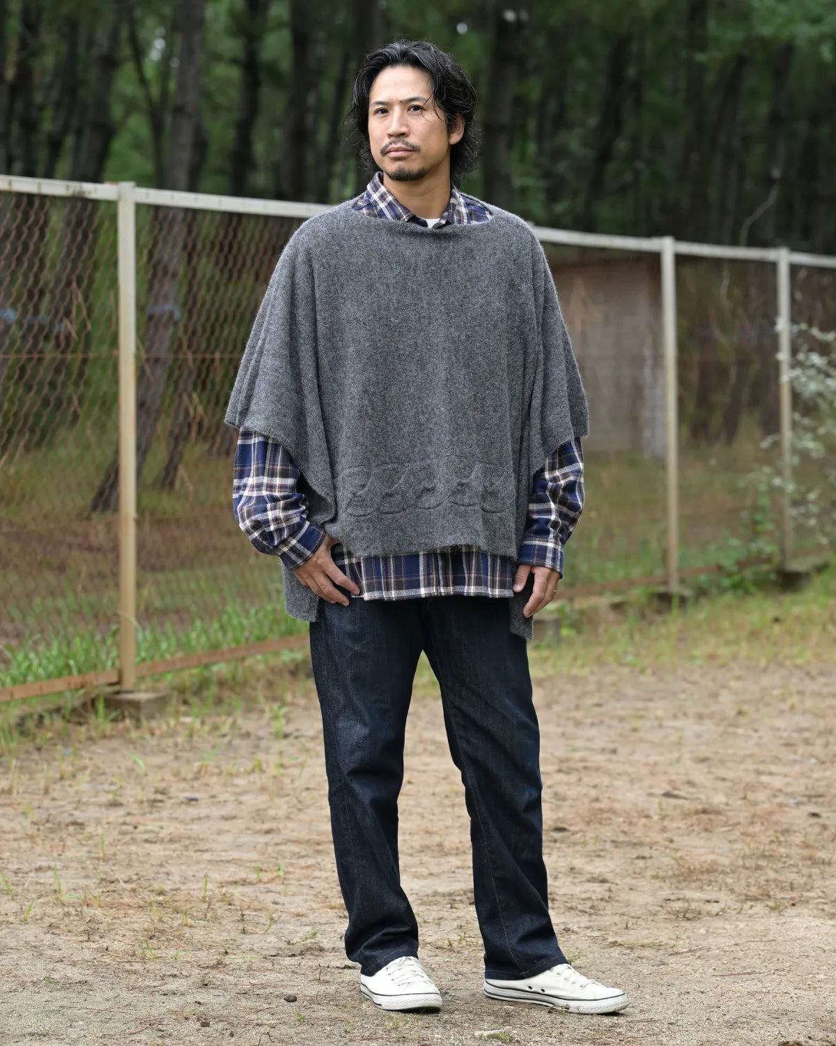 モデル身長：172cm#カラー_05 チャコール