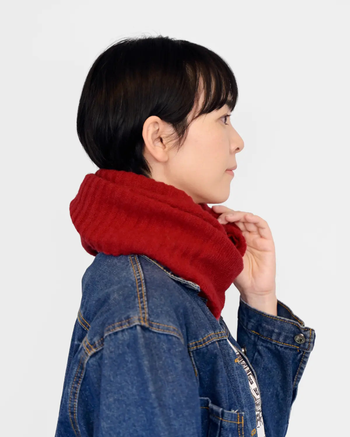 モデル身長：169cm#カラー_01 レンガ