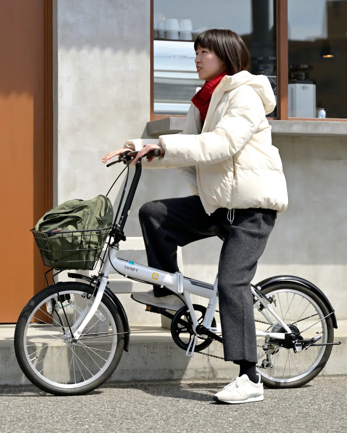 モデル身長：165cm#カラー_01 レンガ