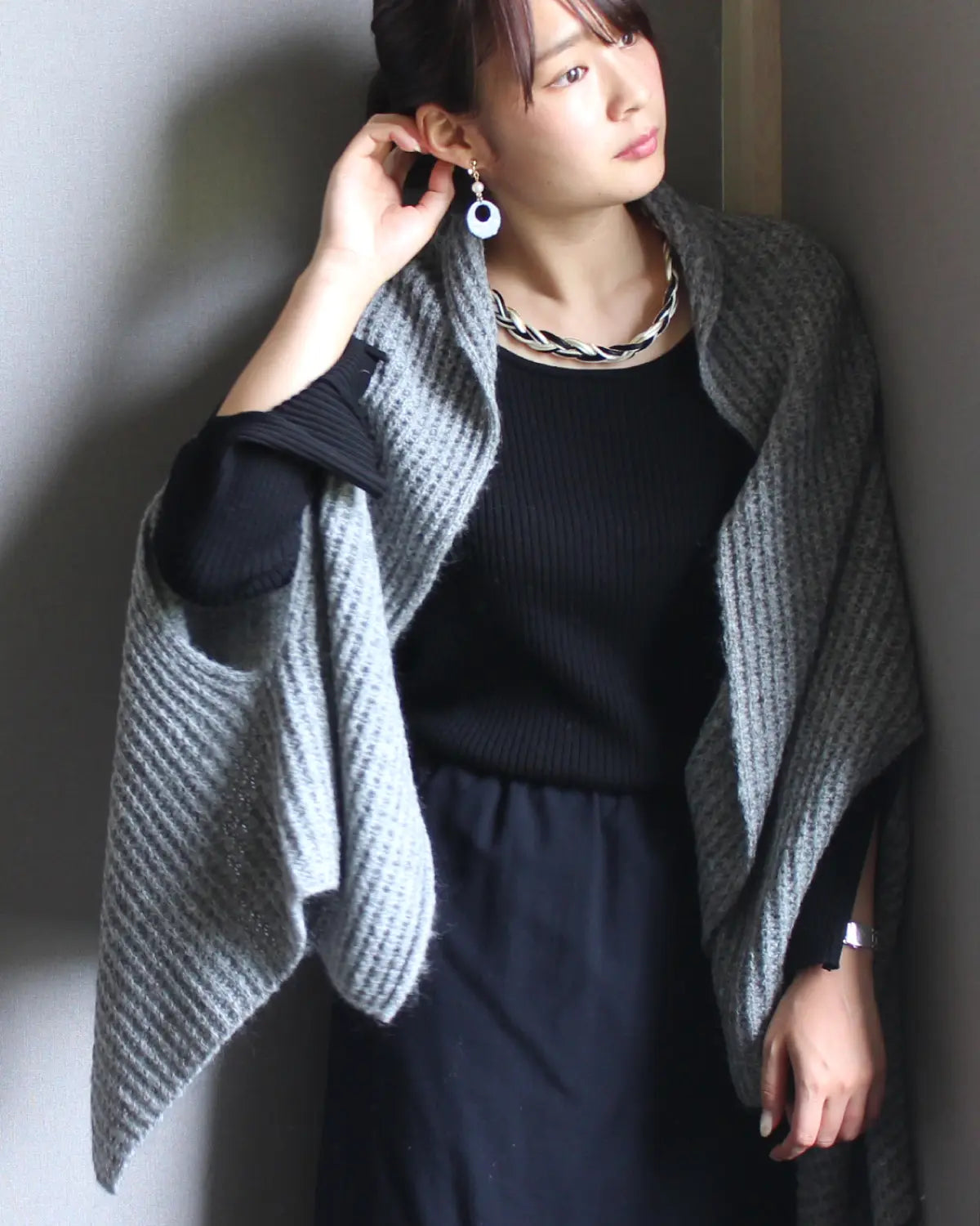モデル身長：158cm#カラー_25 アッシュグレー