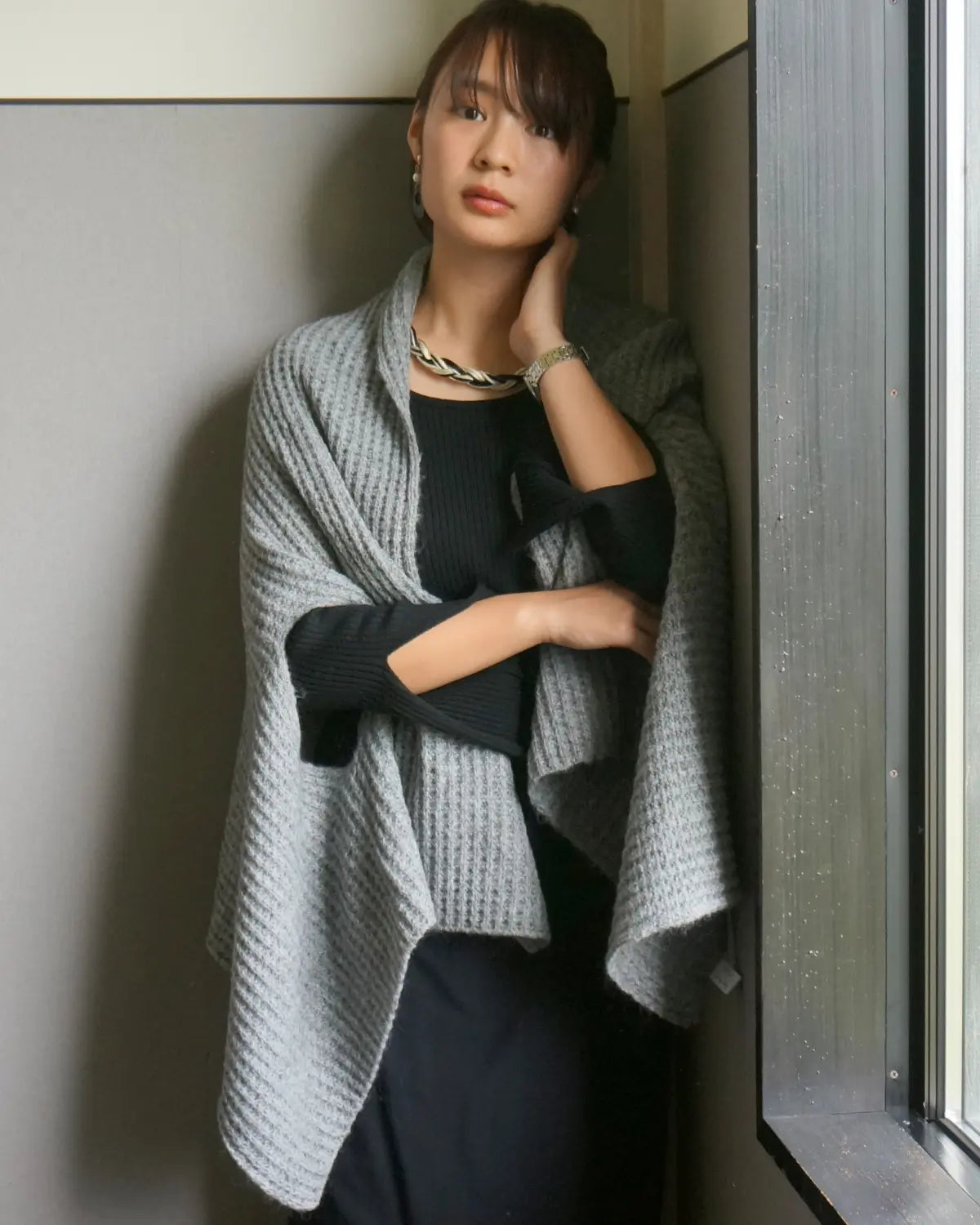 モデル身長：158cm#カラー_25 アッシュグレー