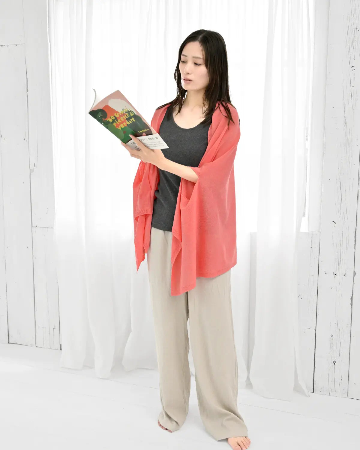 モデル身長：163cm#カラー_20 ローズピンク