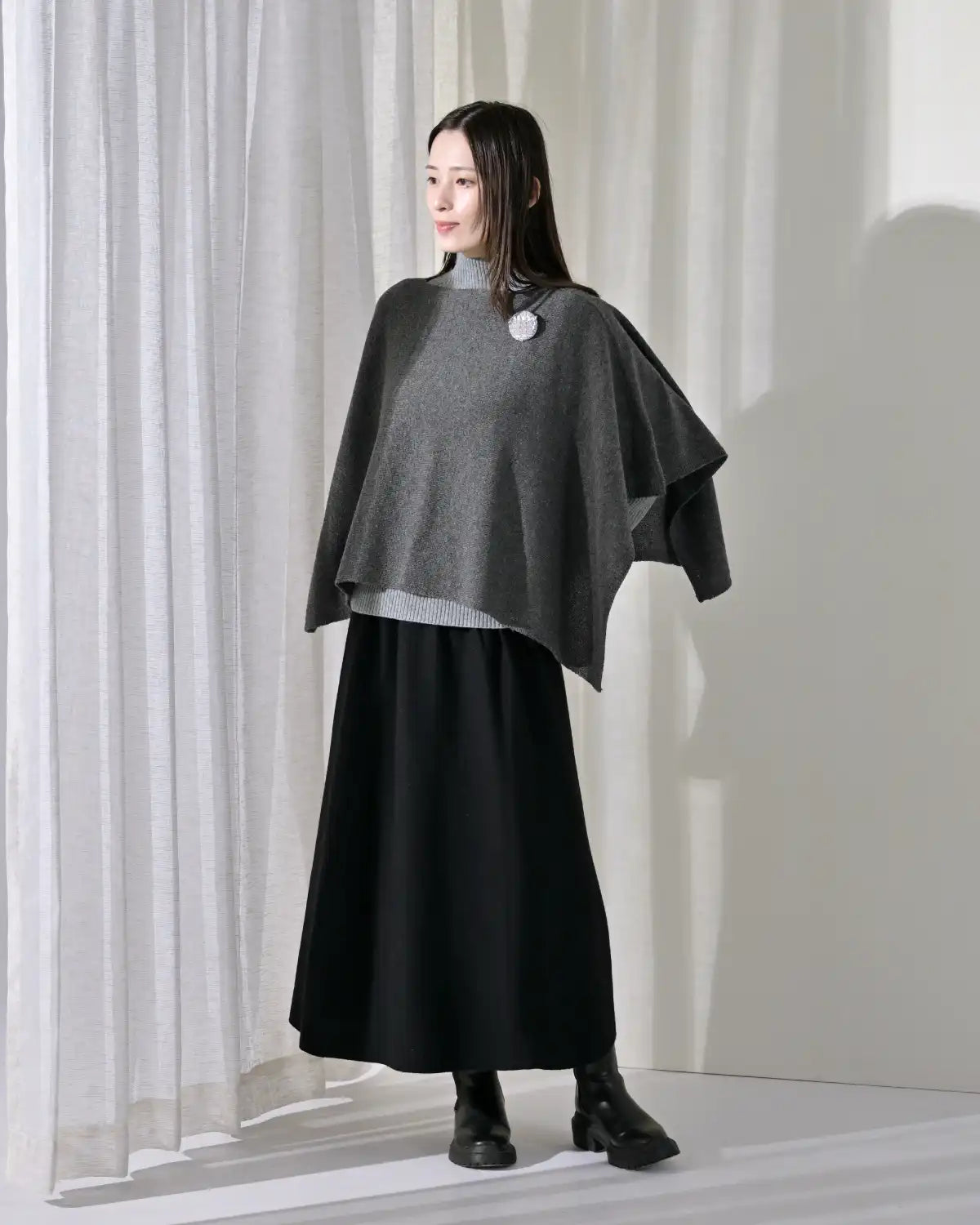 モデル身長：163cm#カラー_10 ダークグレー