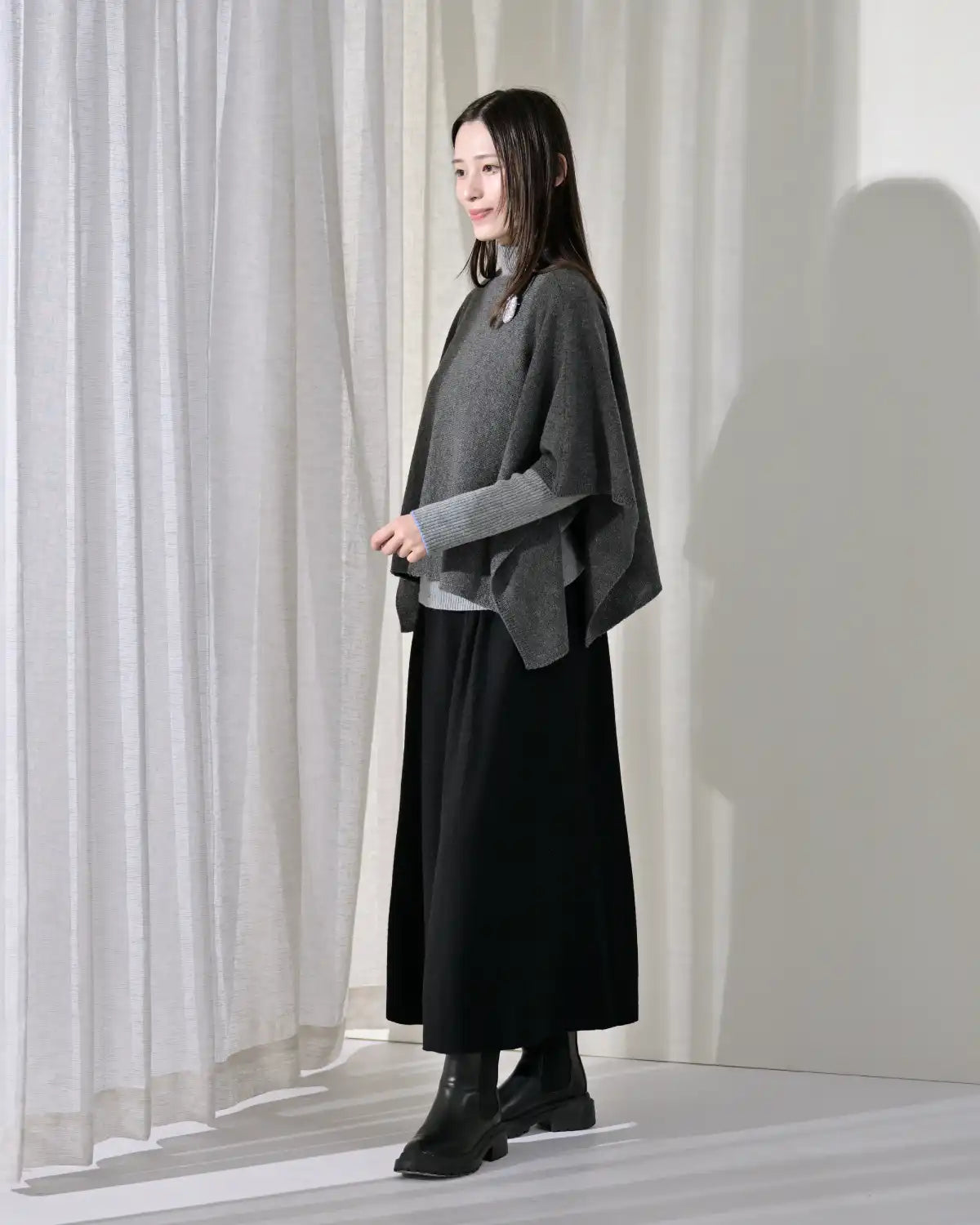 モデル身長：163cm#カラー_10 ダークグレー