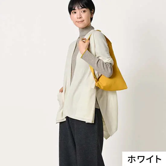 モデル身長：169cm#カラー_01 ホワイト