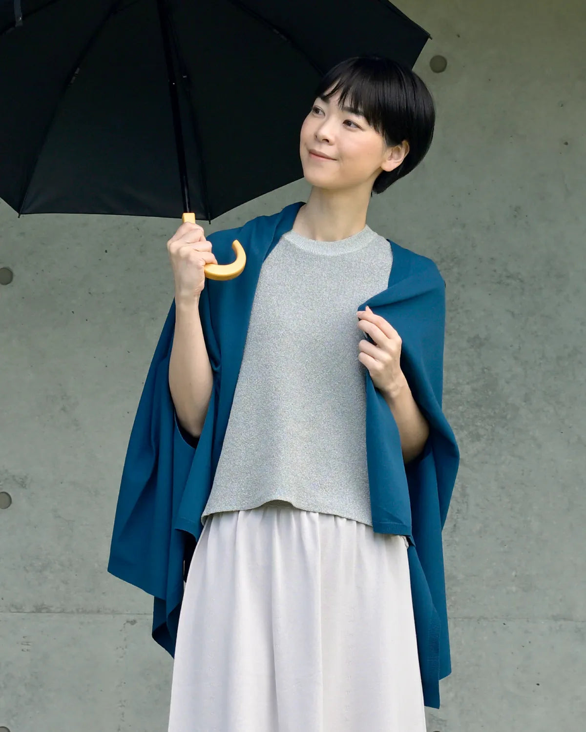 モデル身長：169cm#カラー_01 ディープブルー