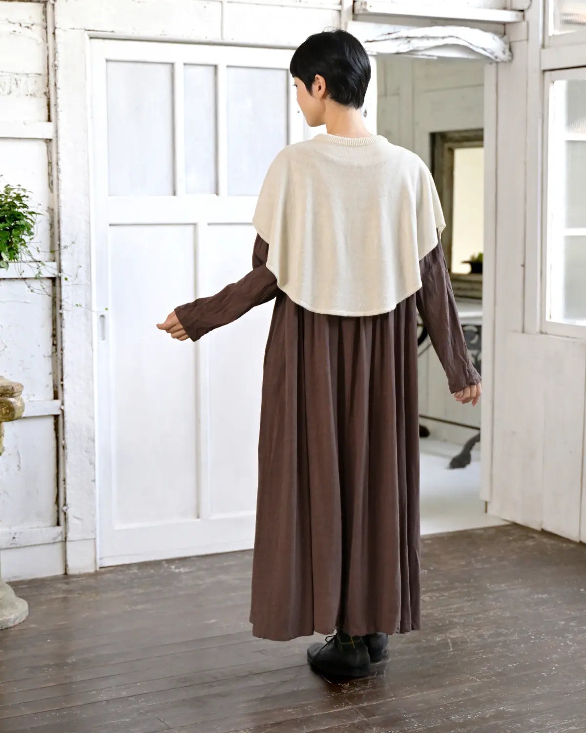 モデル身長：169cm#カラー_01 アイボリー
