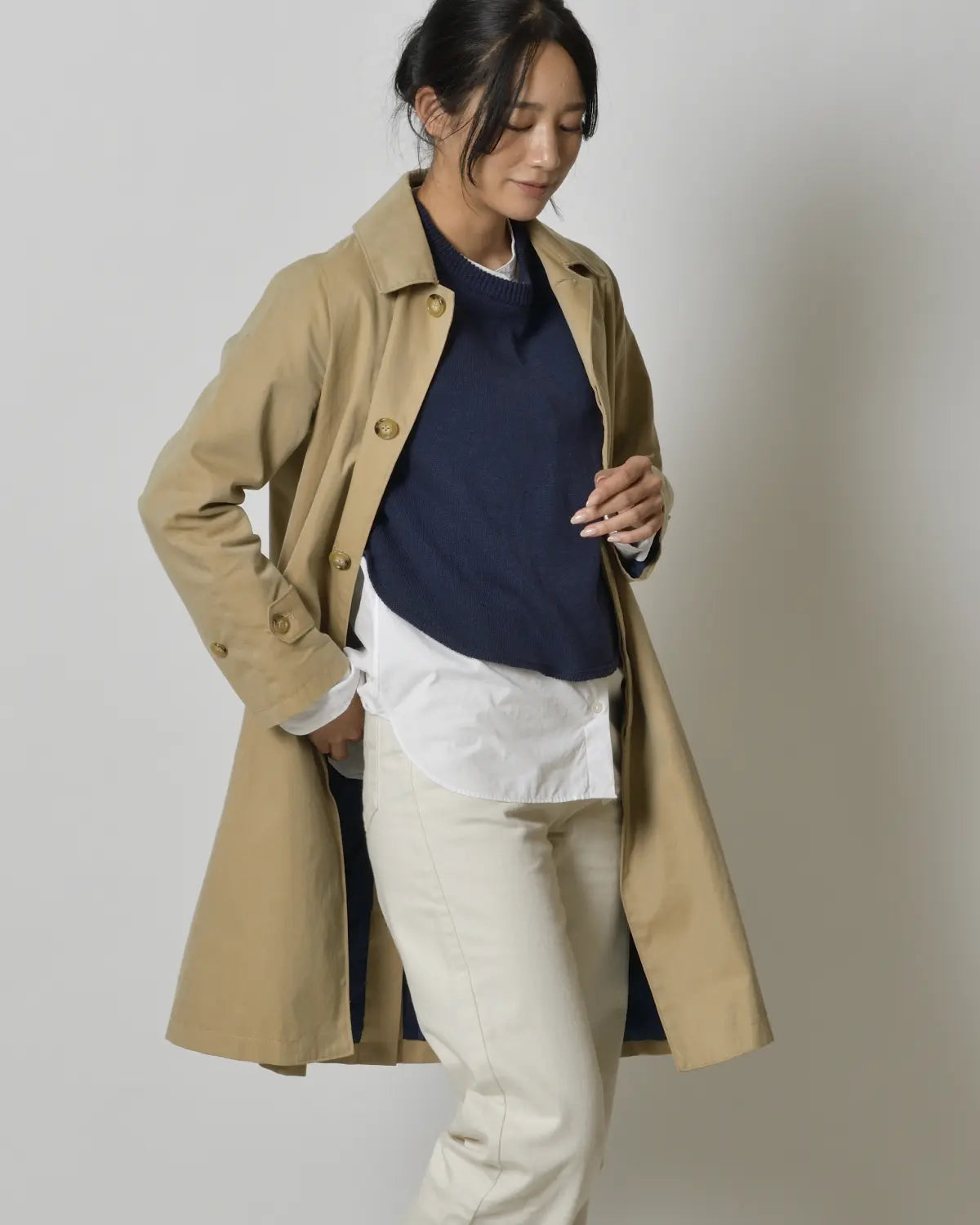 モデル身長：167cm#カラー_03 ネイビー