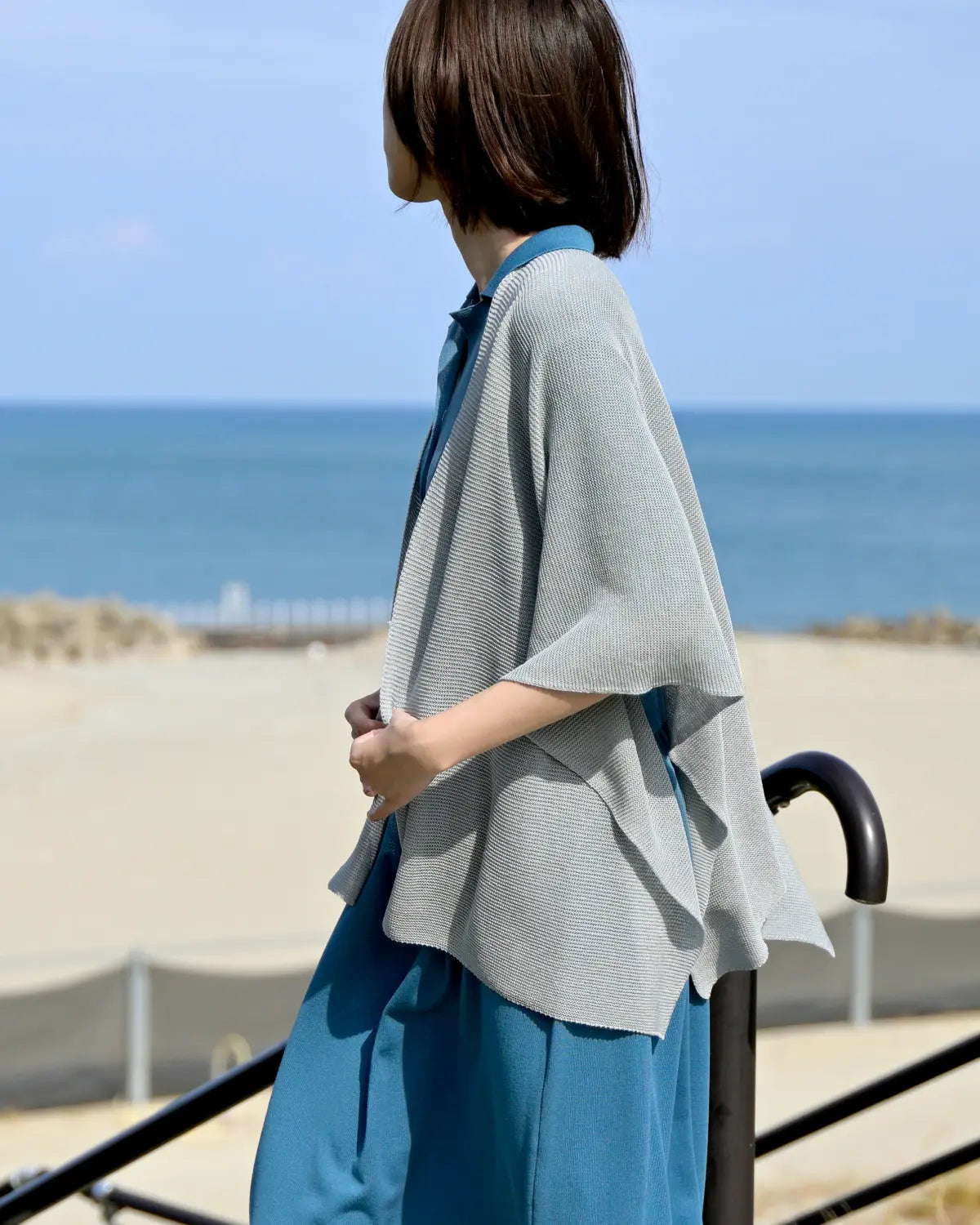 モデル身長：165cm#カラー_03 ペールシルバー