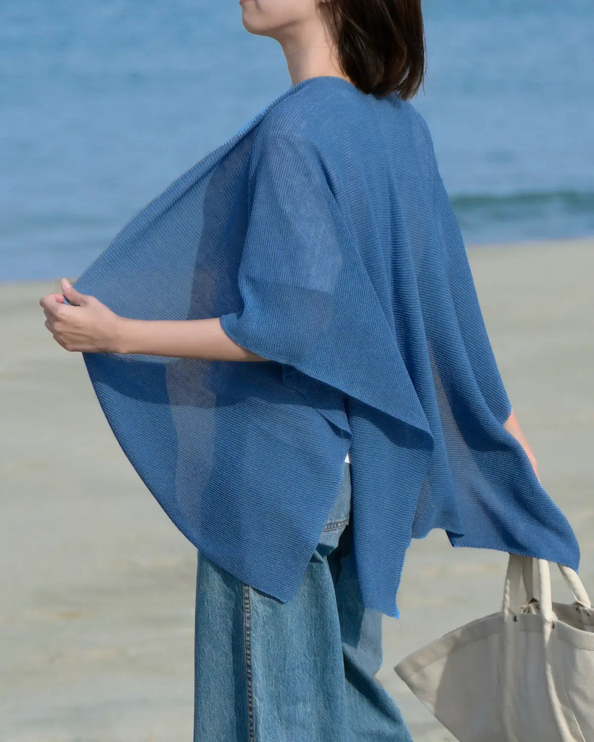 モデル身長：165cm#カラー_02 スカイブルー
