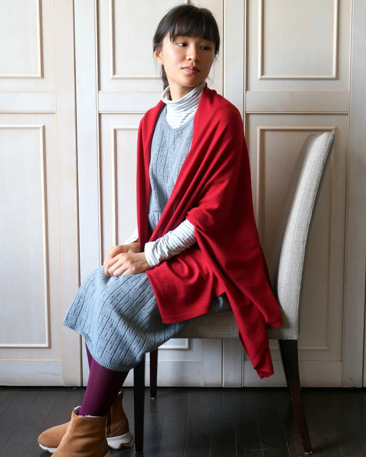 モデル身長：158cm#カラー_21 レンガ