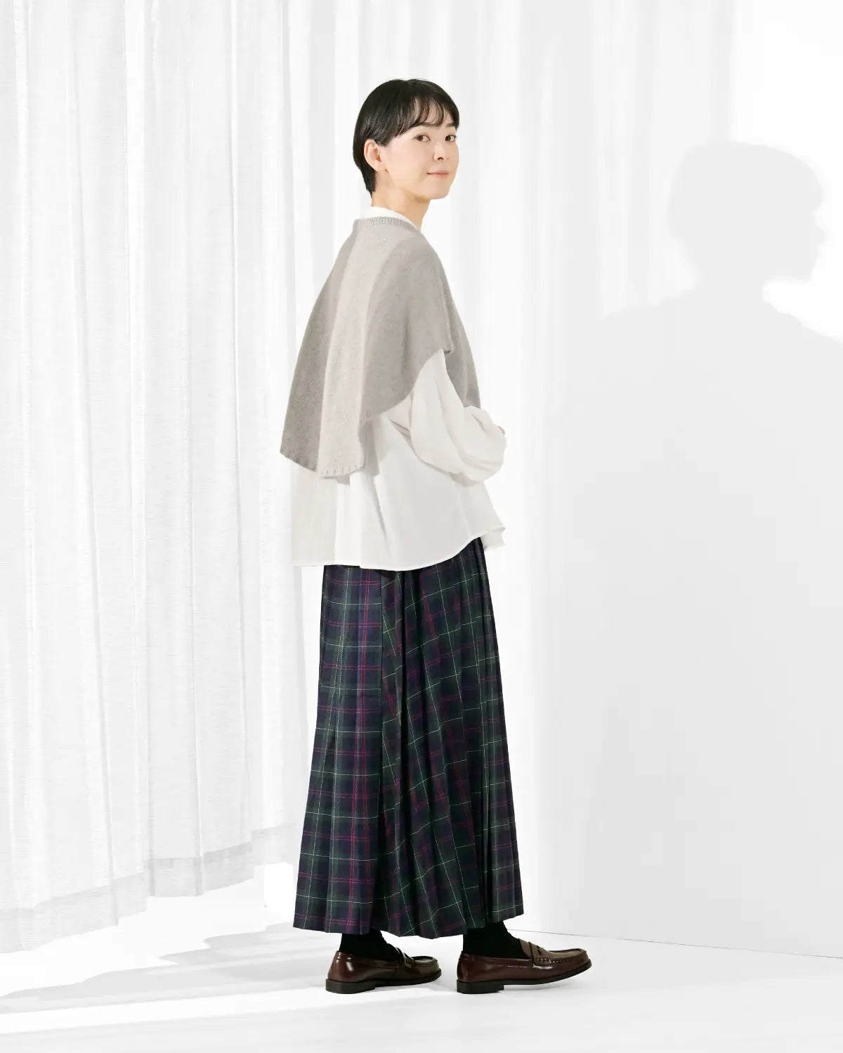 モデル身長：169cm#カラー_02 薄墨