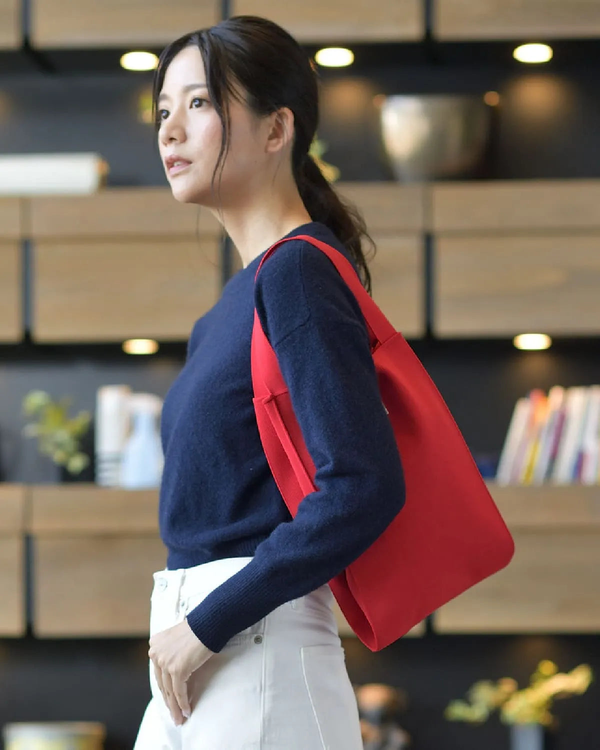 モデル身長：167cm#カラー_01 レッド