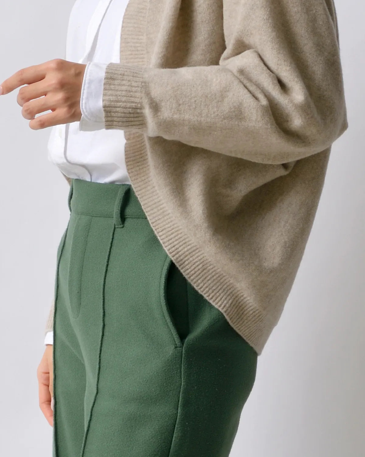 モデル身長：167cm#カラー_06 ベージュ