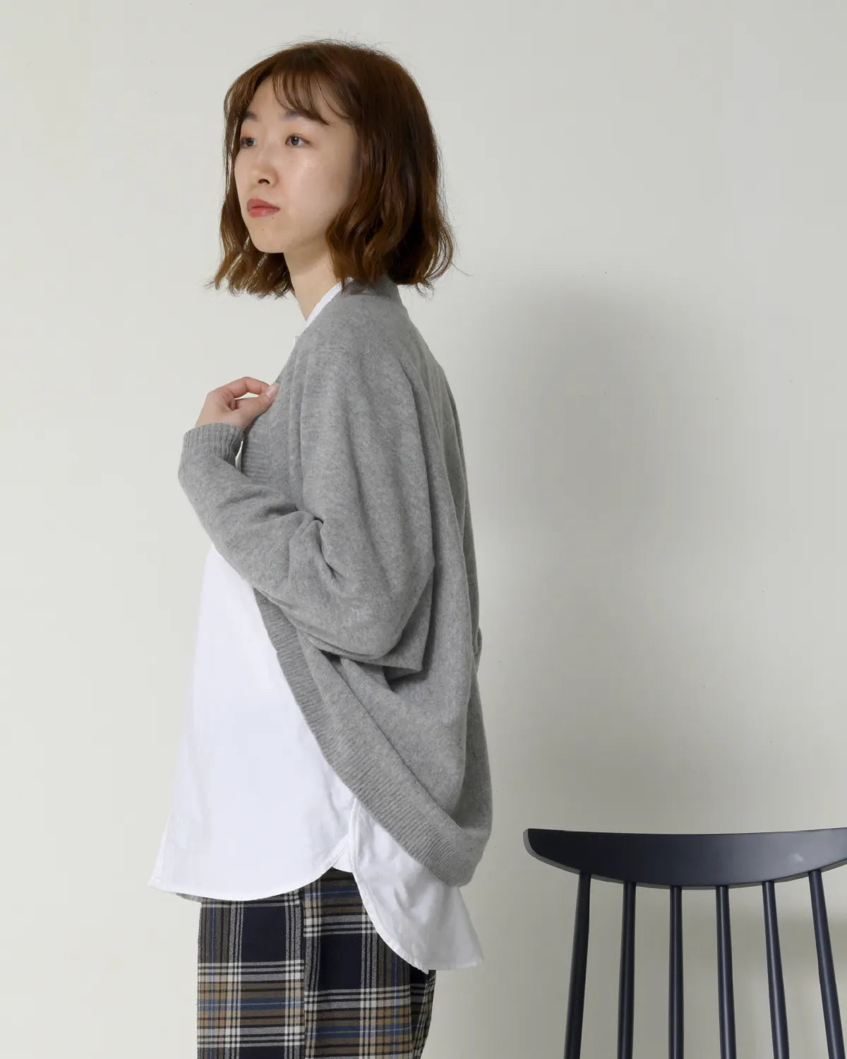 モデル身長：165cm#カラー_02 グレー