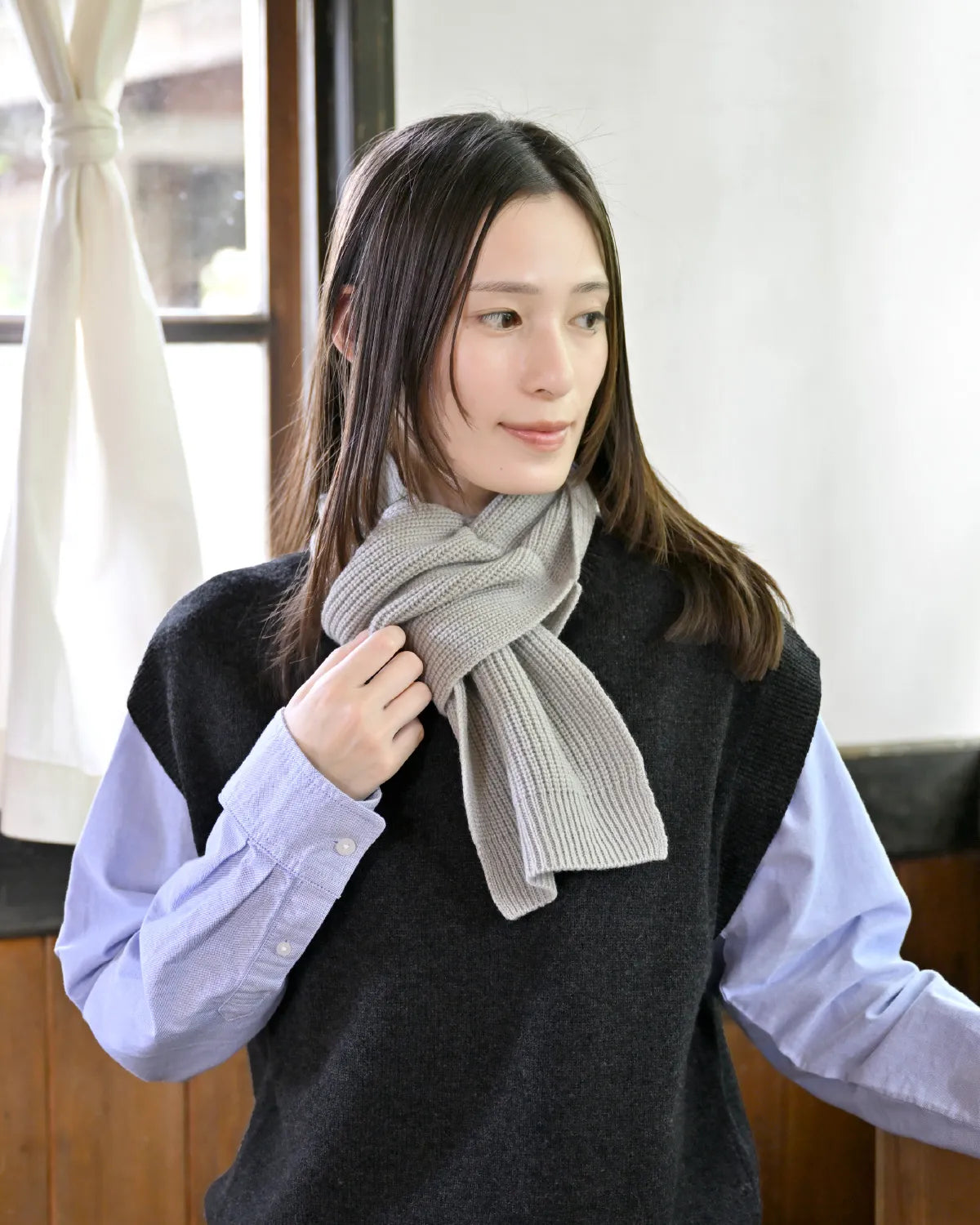 モデル身長：163cm#カラー_03 チャコール