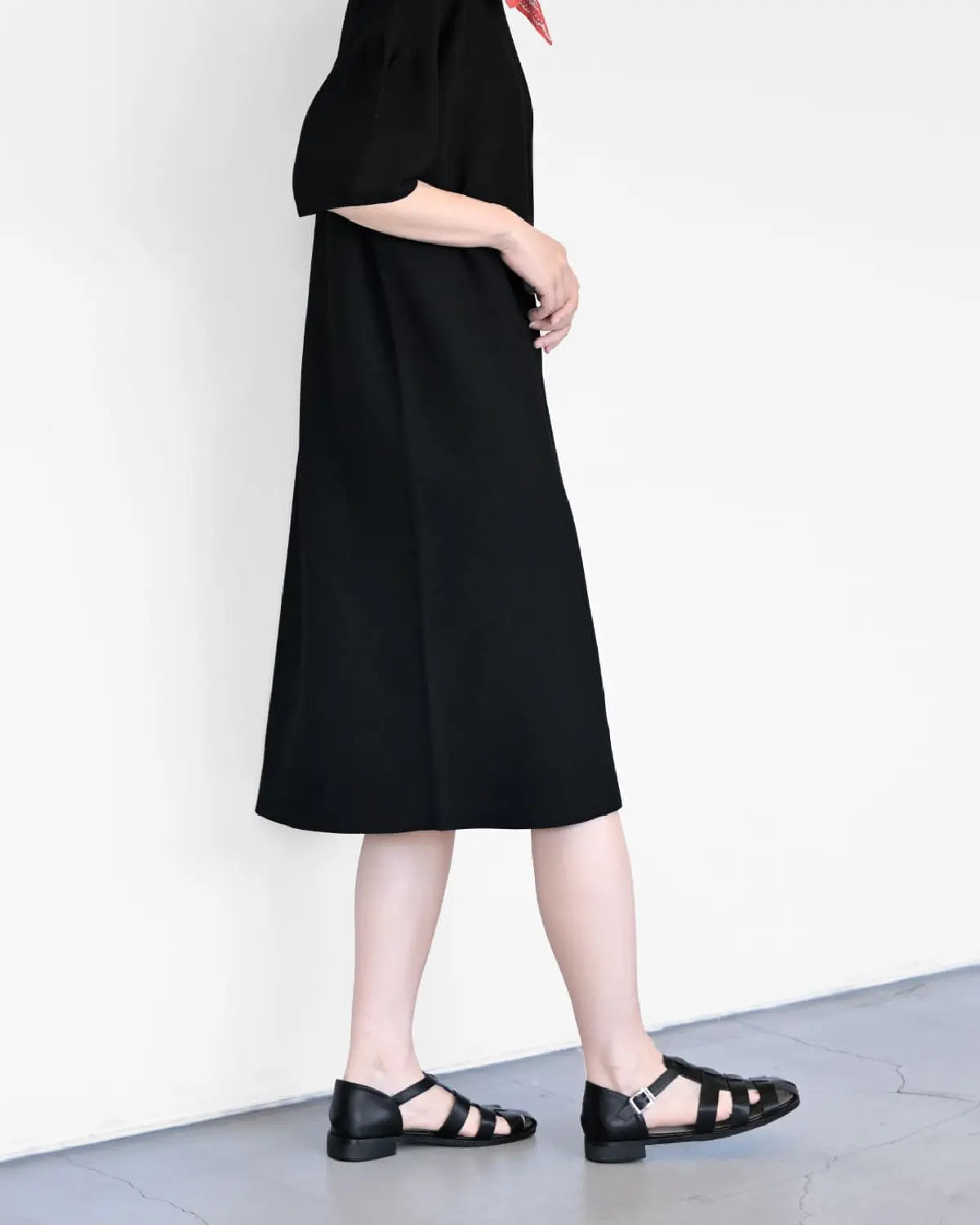 通常丈 モデル身長：169cm#カラー_01 ブラック