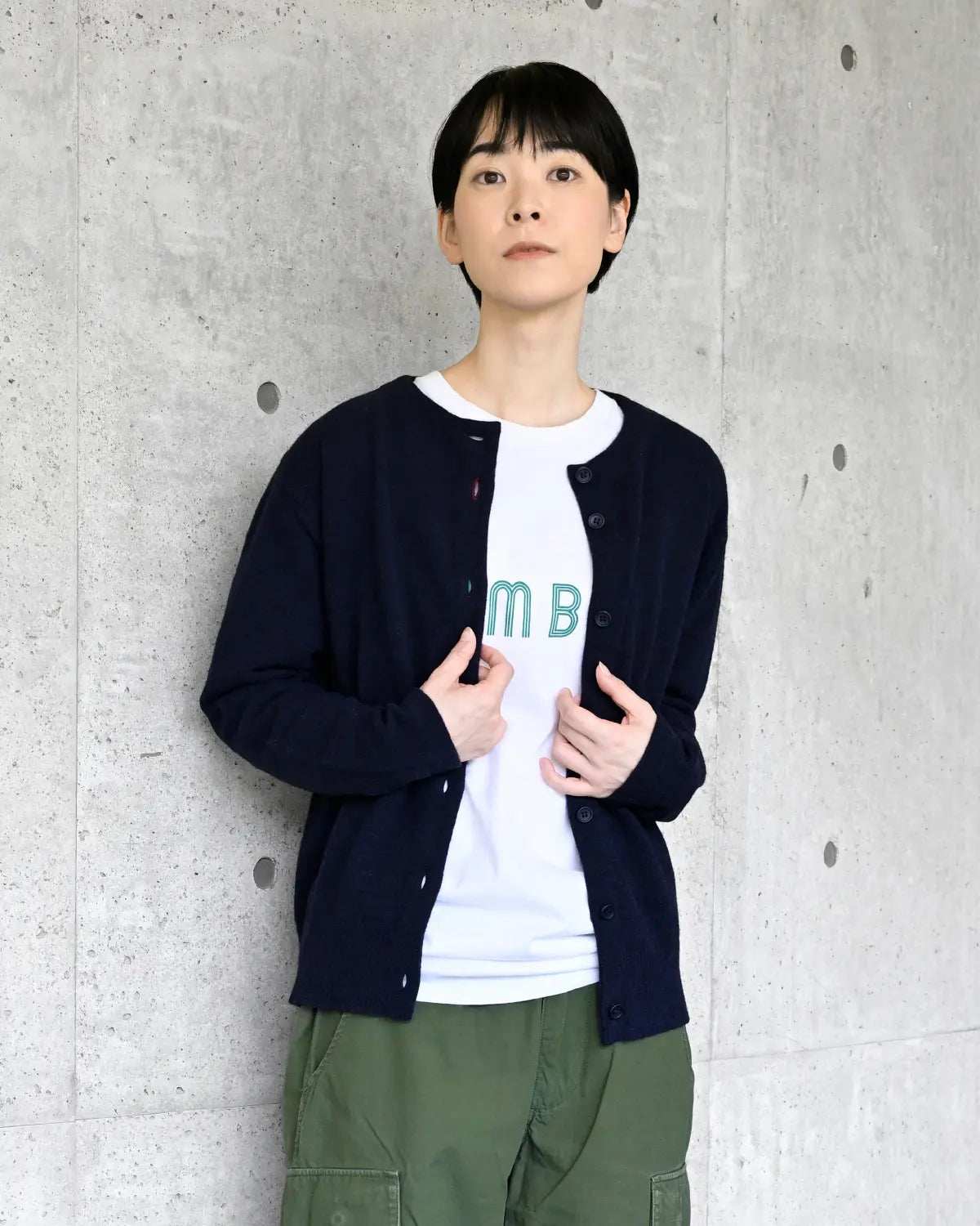 モデル身長：169cm#カラー_04 ネイビー