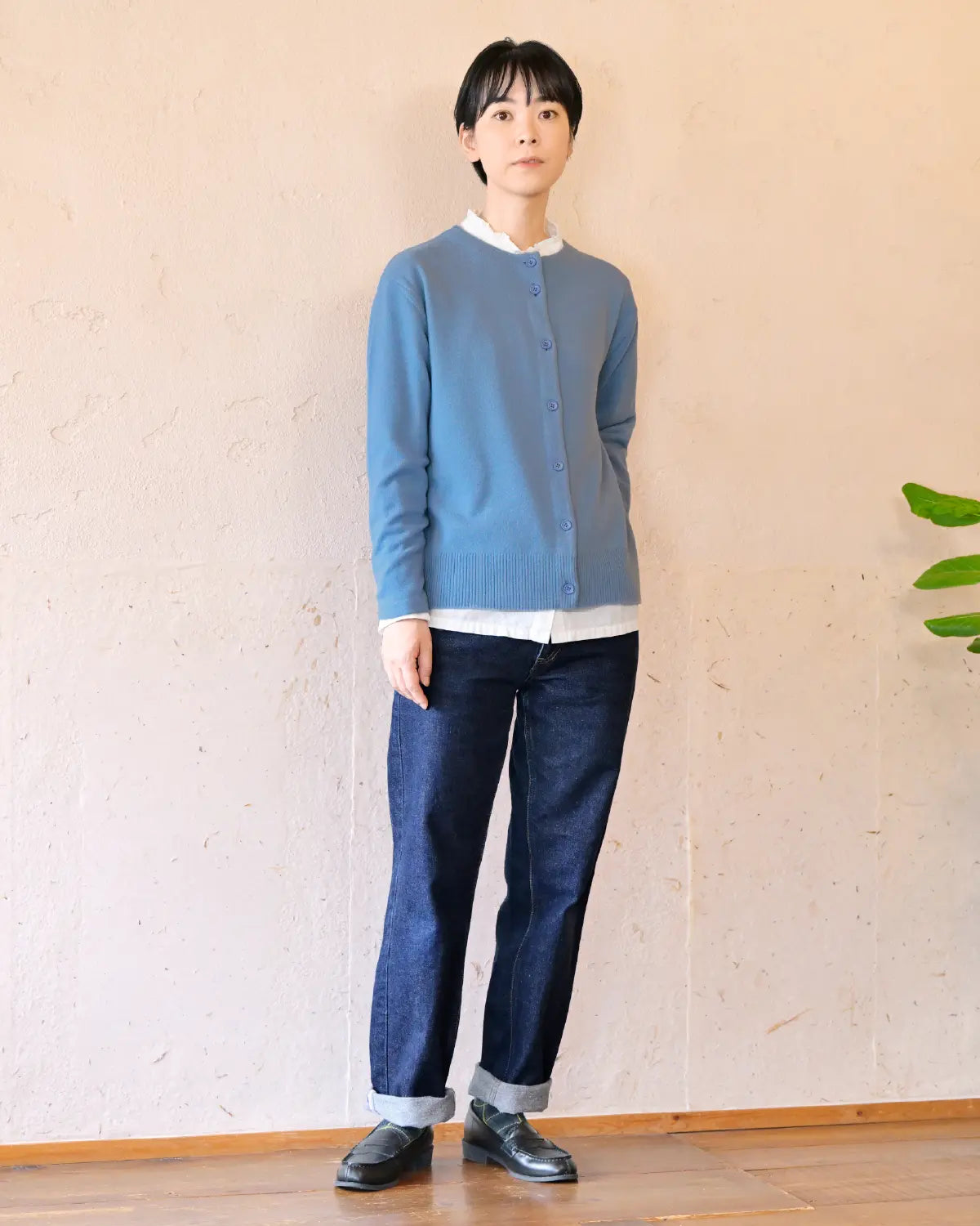 モデル身長：169cm#カラー_03 サックス