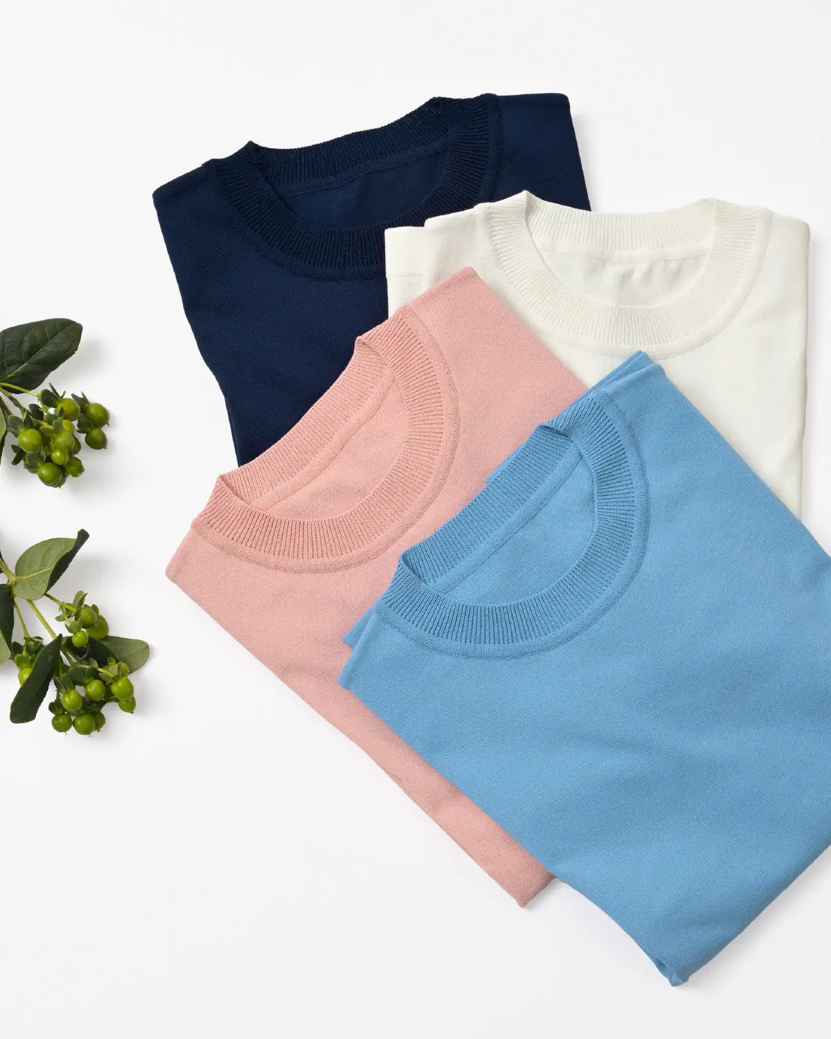 上品なハリのあるUVカットTシャツ