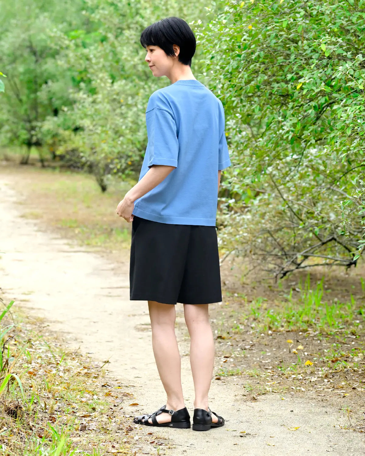Fサイズ モデル身長：169cm#カラー_12 サックス