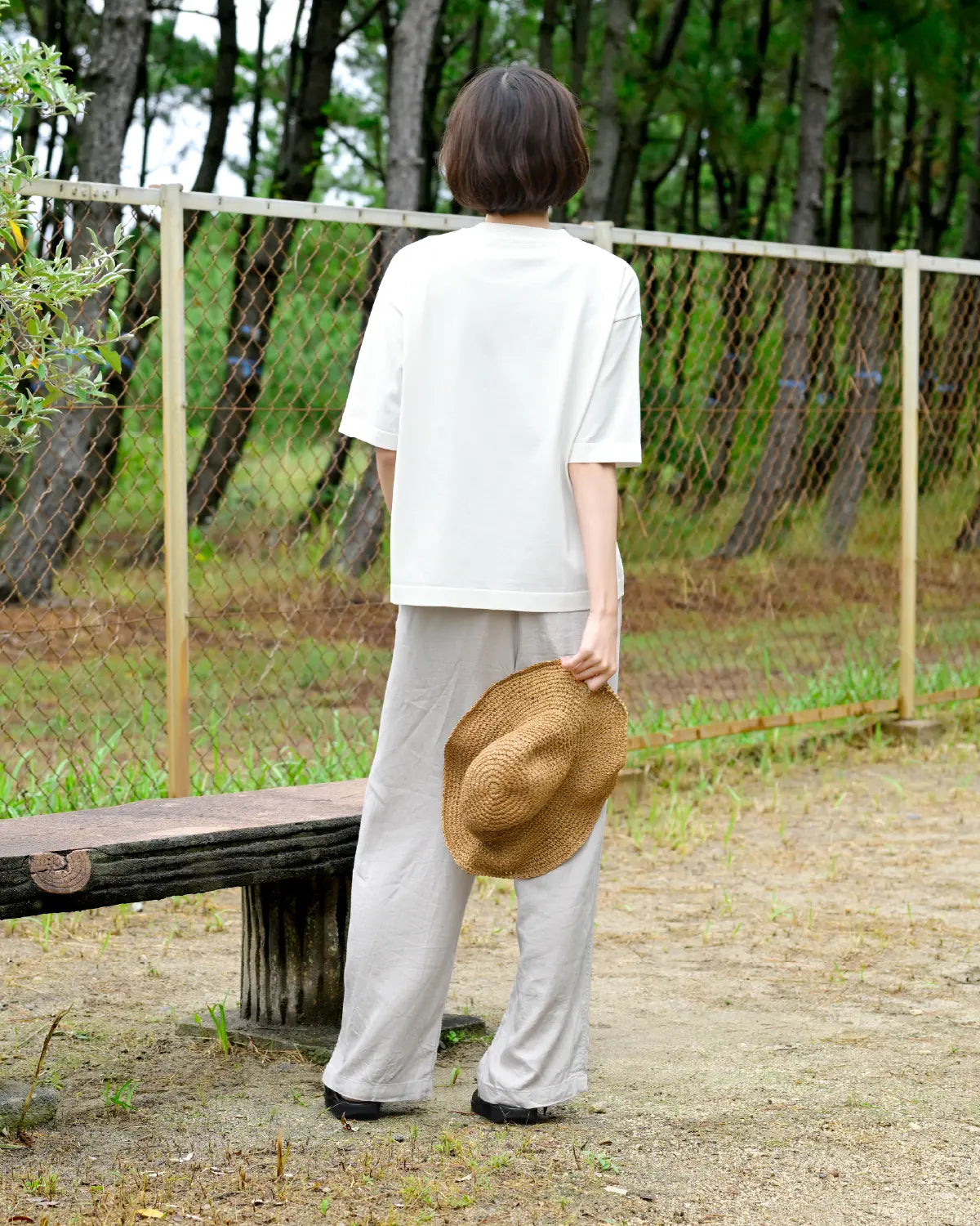 Fサイズ モデル身長：165cm#カラー_10 ホワイト