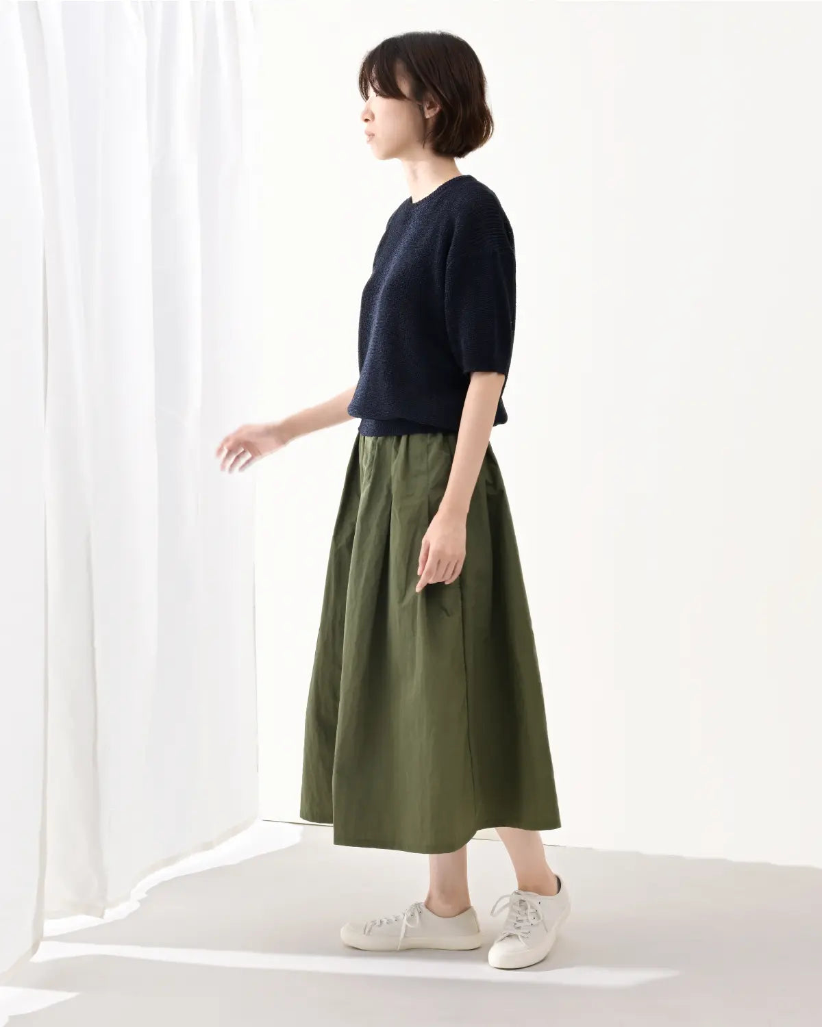 モデル身長：165cm#カラー_03 ダークネイビー