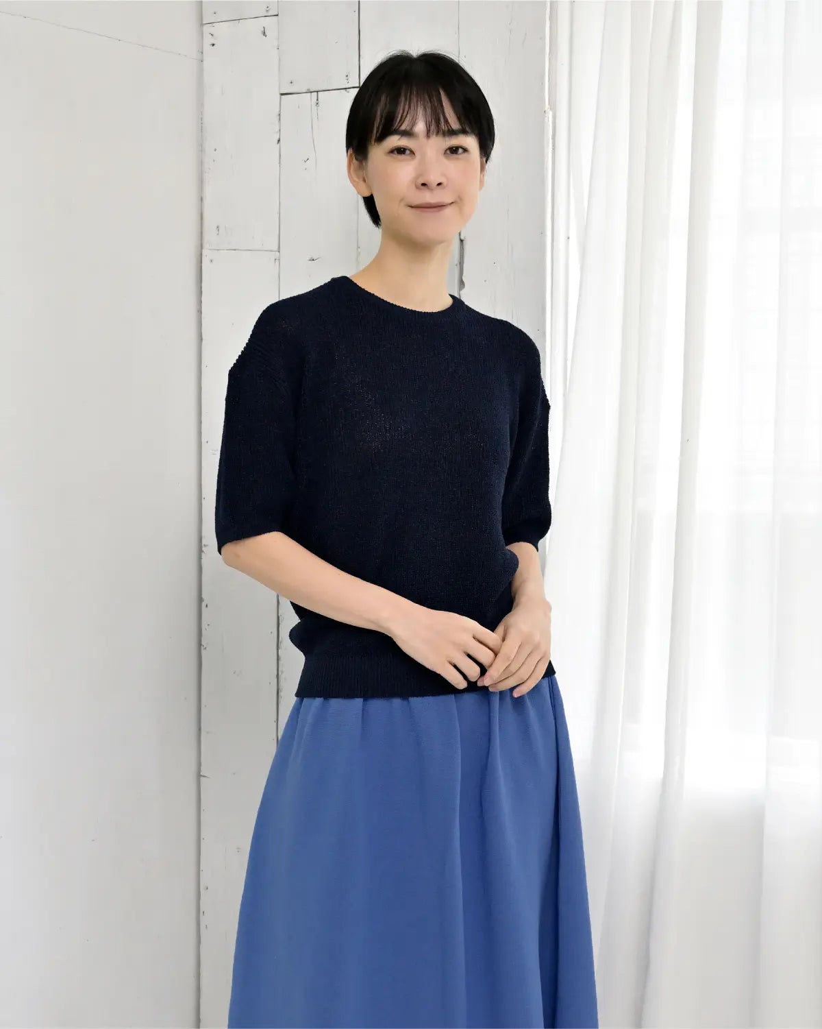 モデル身長：169cm#カラー_03 ダークネイビー