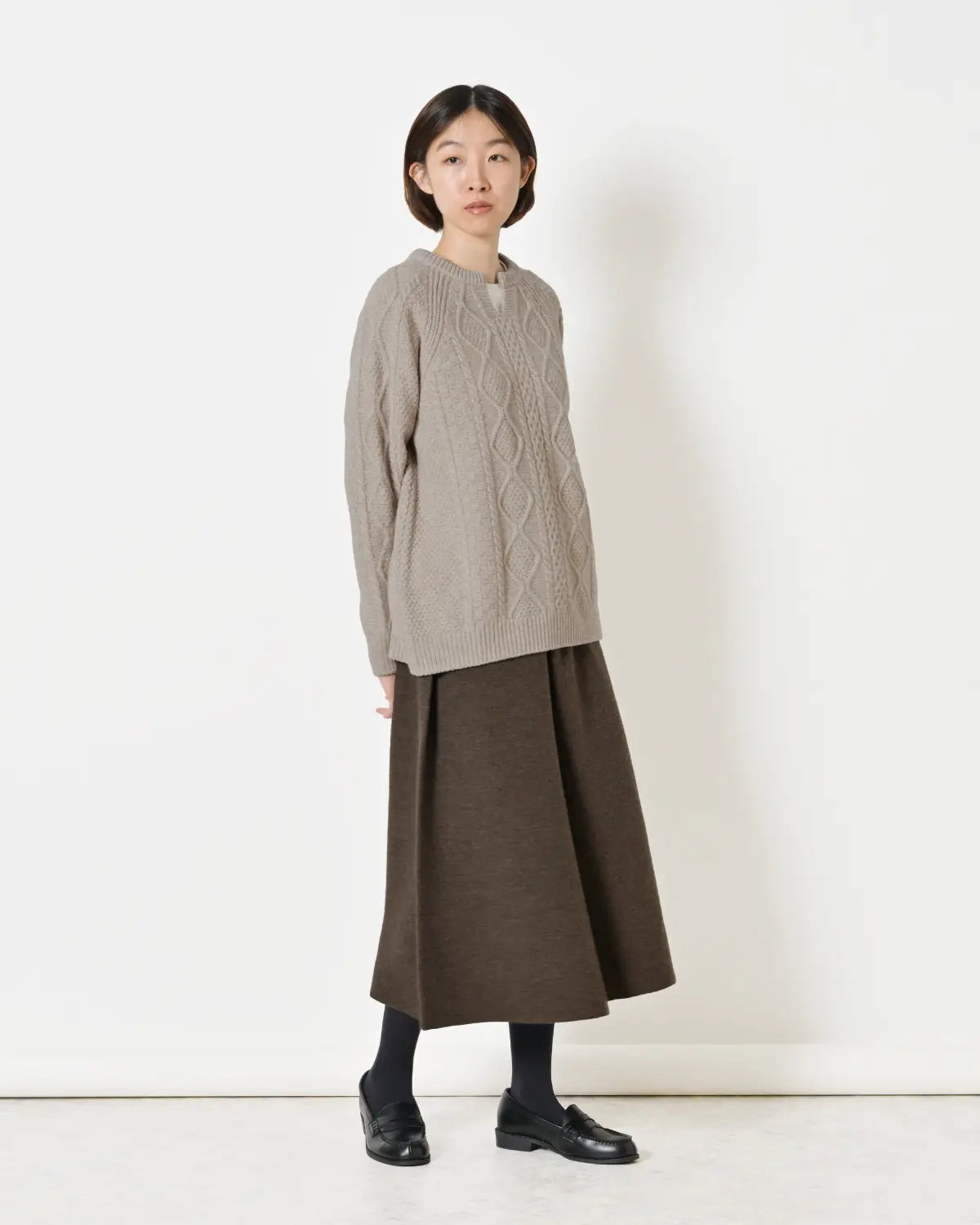 モデル身長：165cm#カラー_17 ライトベージュ