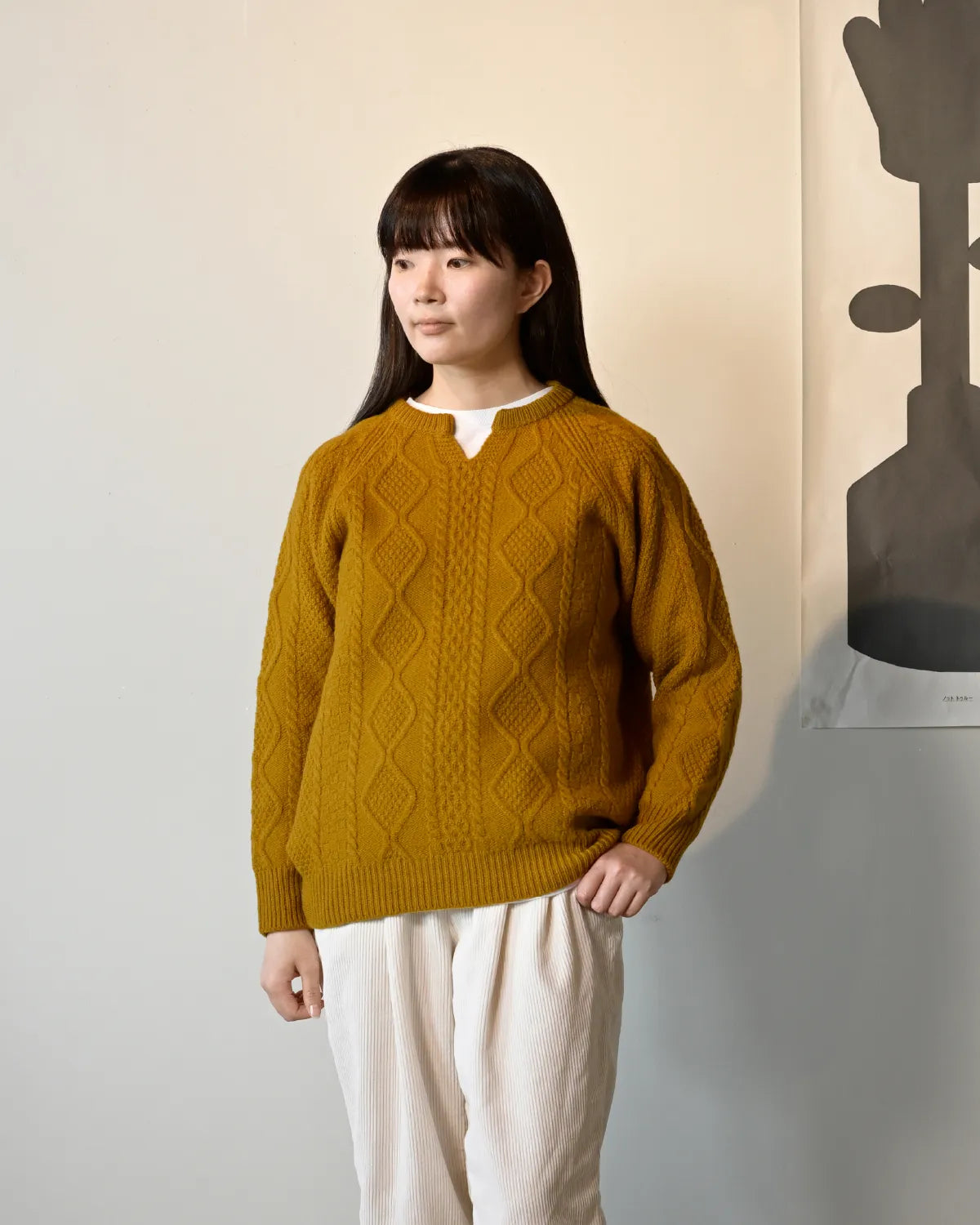 モデル身長：162cm#カラー_12 マスタード