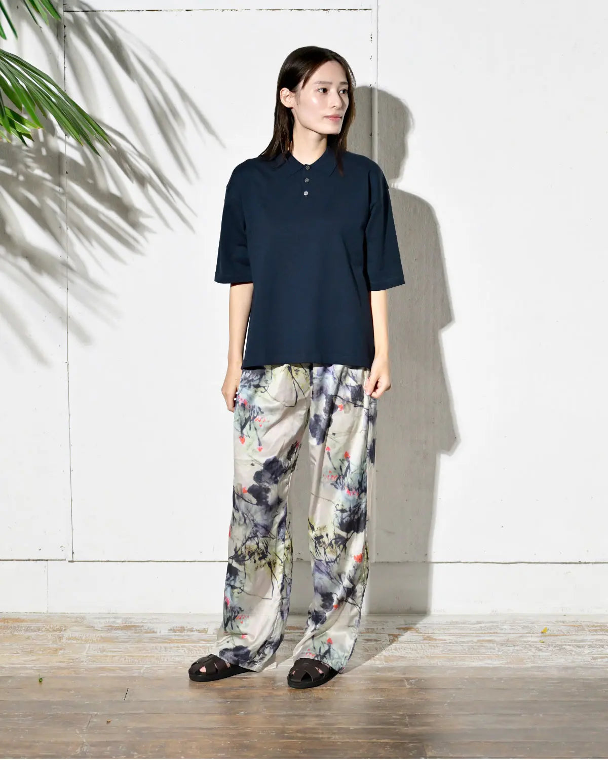 Fサイズ モデル身長：163cm#カラー_02 ダークネイビー