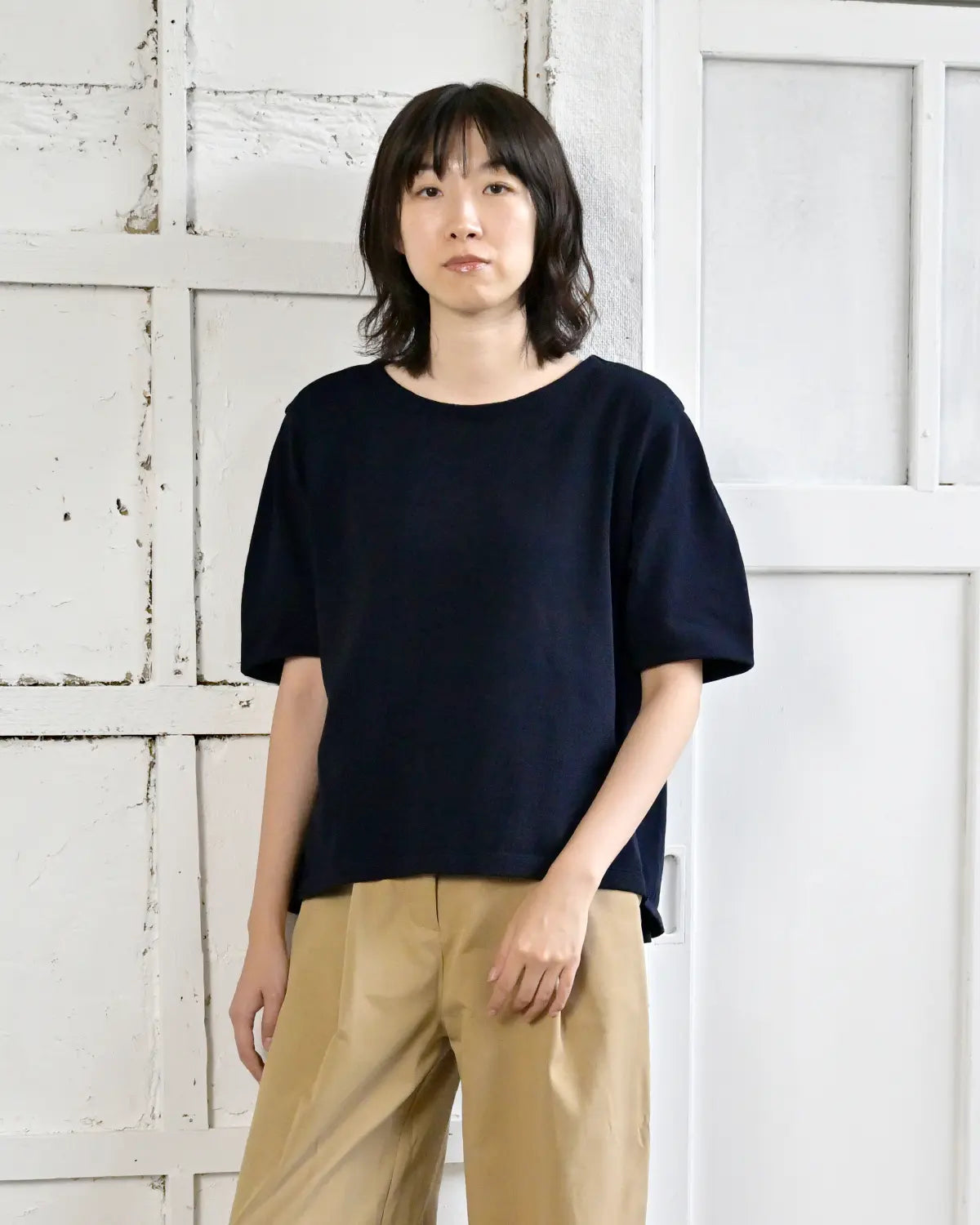 モデル身長：165cm#カラー_01 ダークネイビー