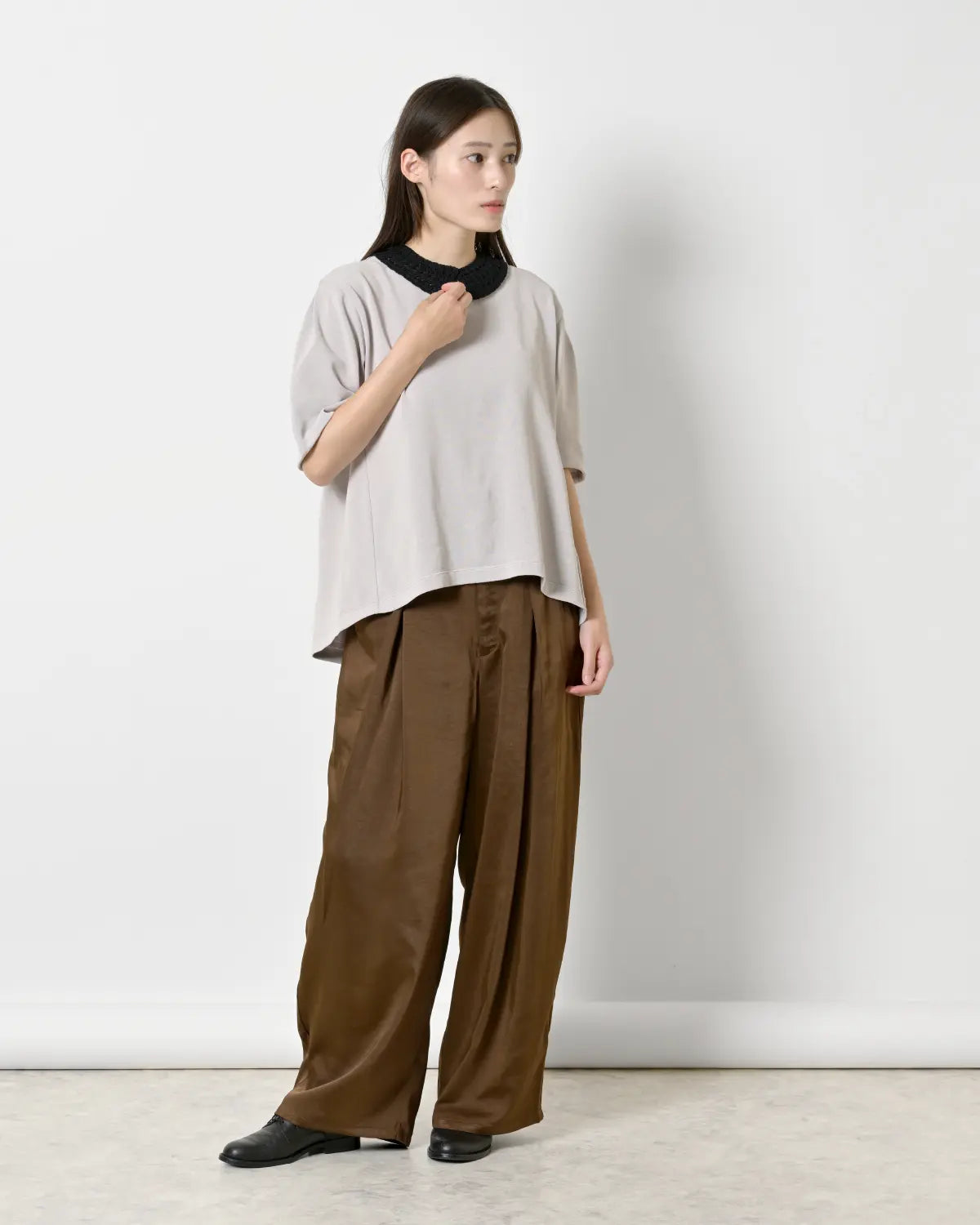 モデル身長：163cm#カラー_50 アイスベージュ