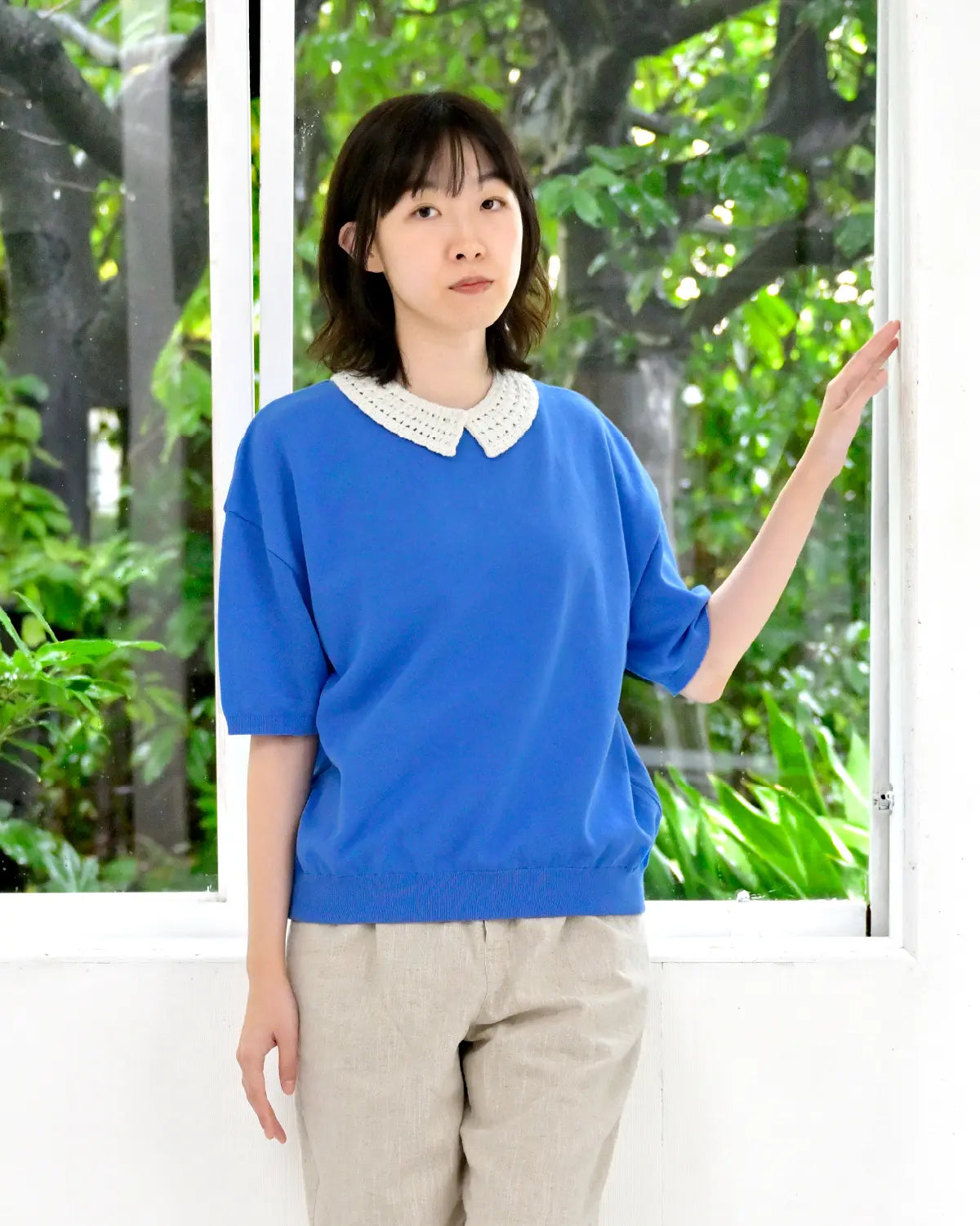 モデル身長：165cm#カラー_03 サックス